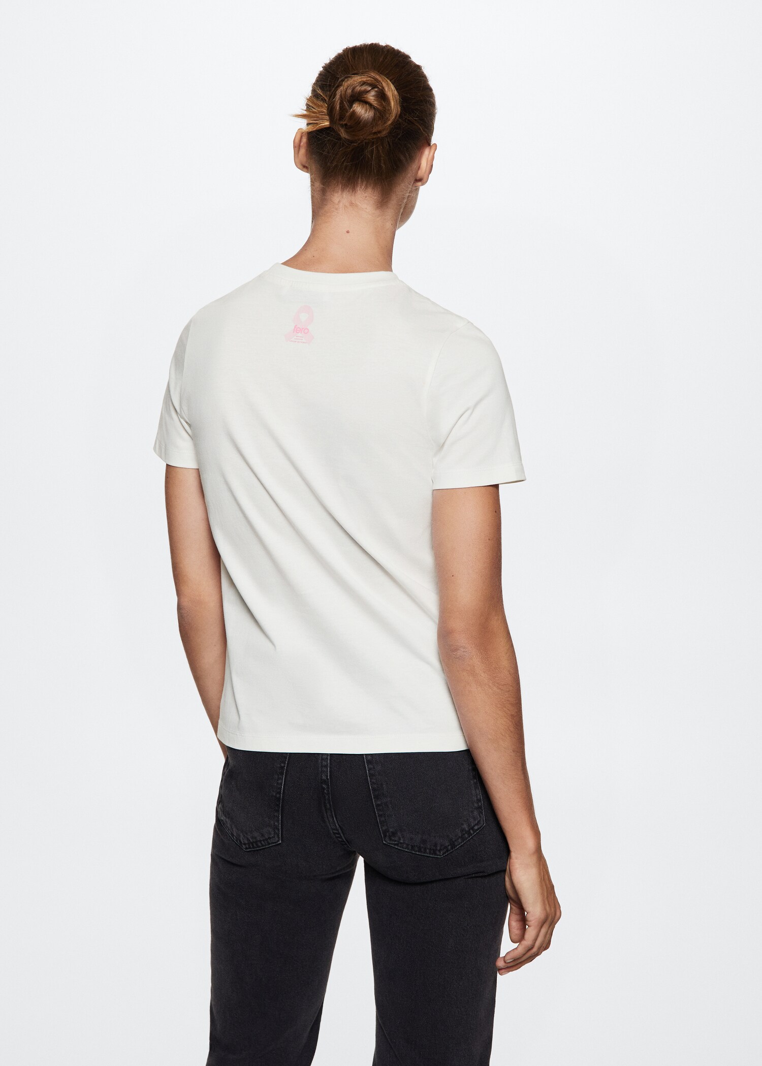 T-shirt solidaire brodé - Verso de l’article