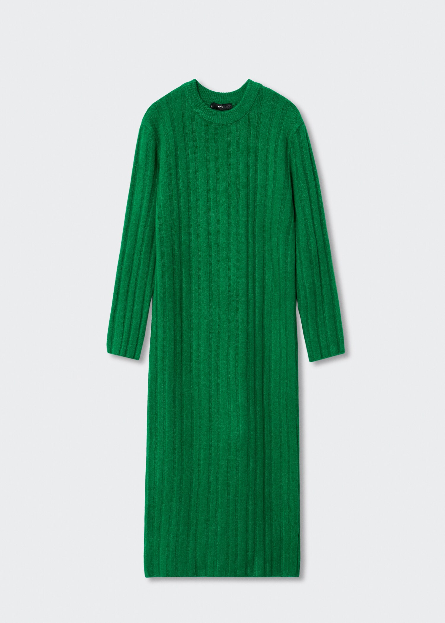 Ribbed midi dress - Article without model