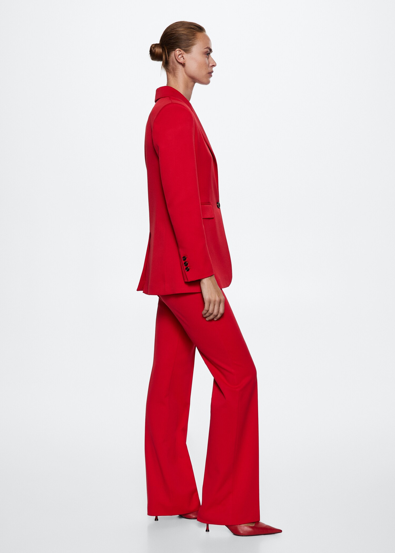 Straight suit trousers - Details of the article 6