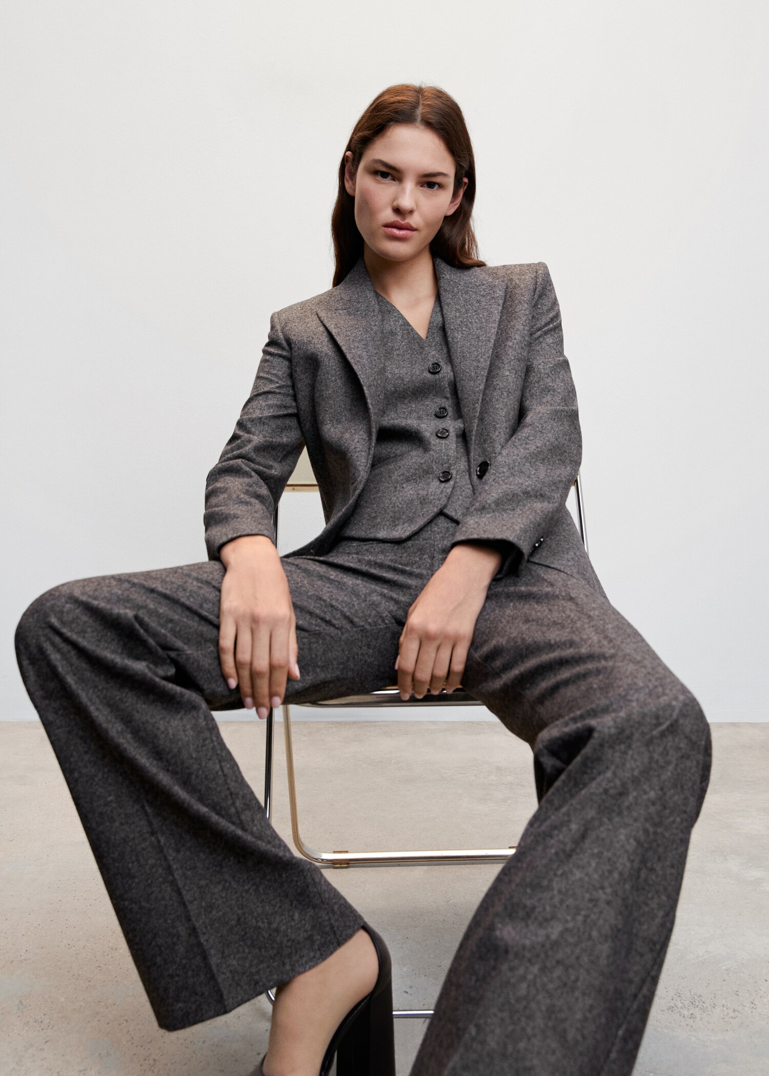 Wool suit blazer - Details of the article 2