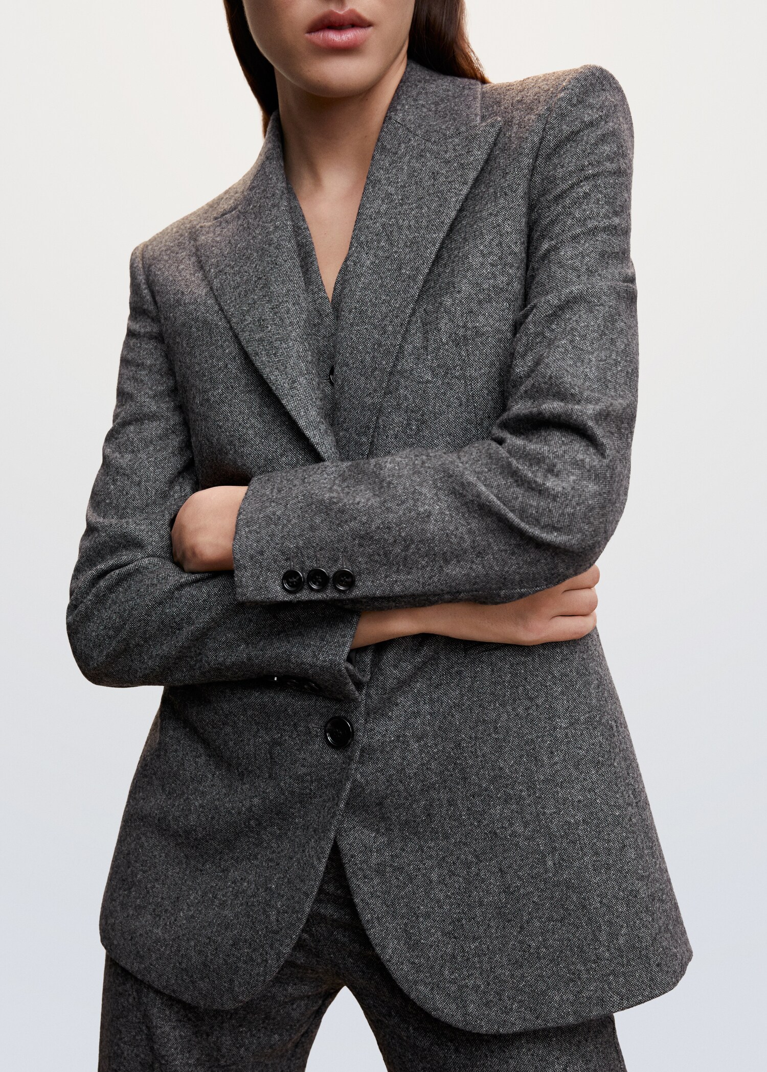 Wool suit blazer - Details of the article 6
