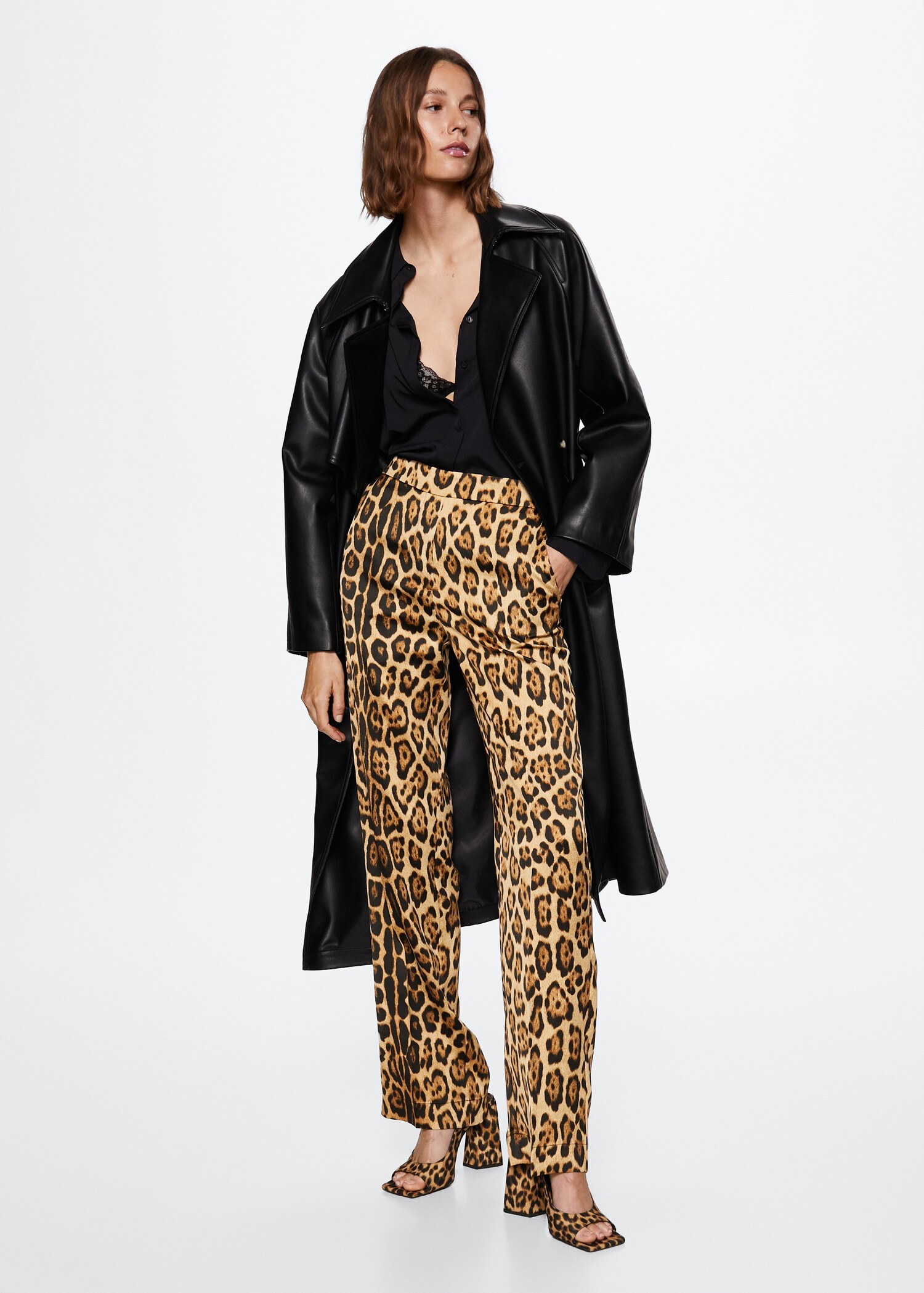 Pantalon tailleur léopard - Détail de l'article 2
