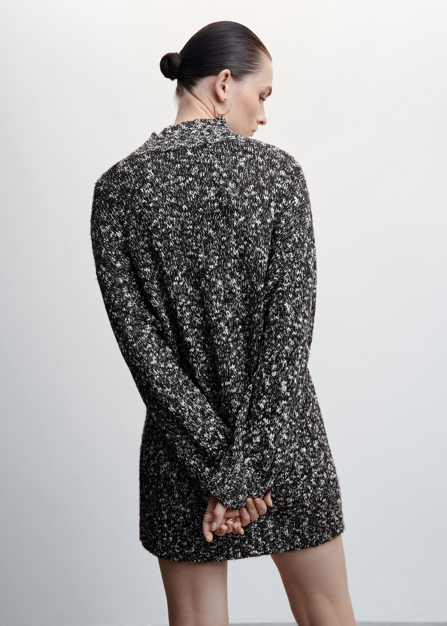 Flecked jersey dress - Reverse of the article
