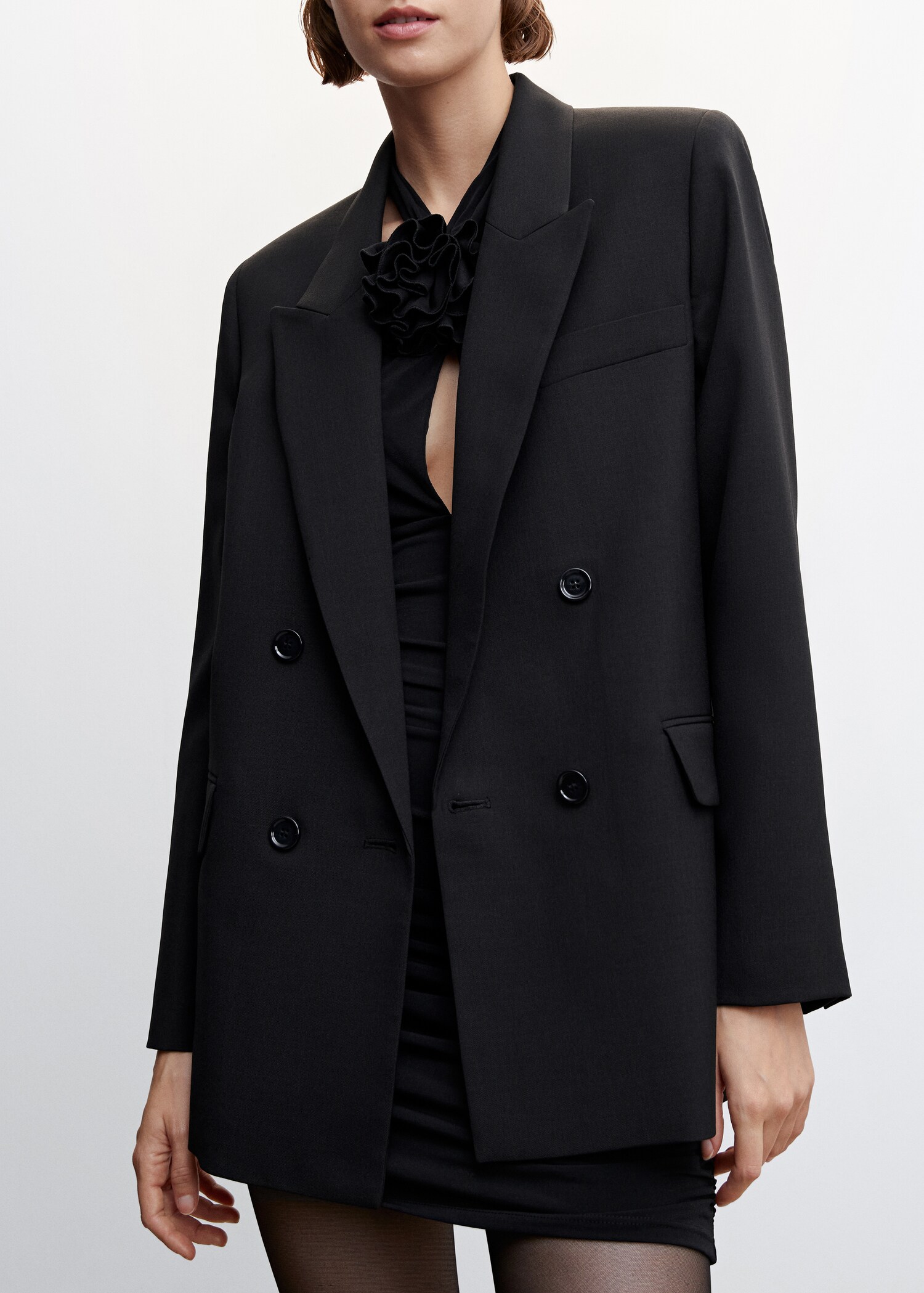 Double-breasted blazer - Details of the article 6