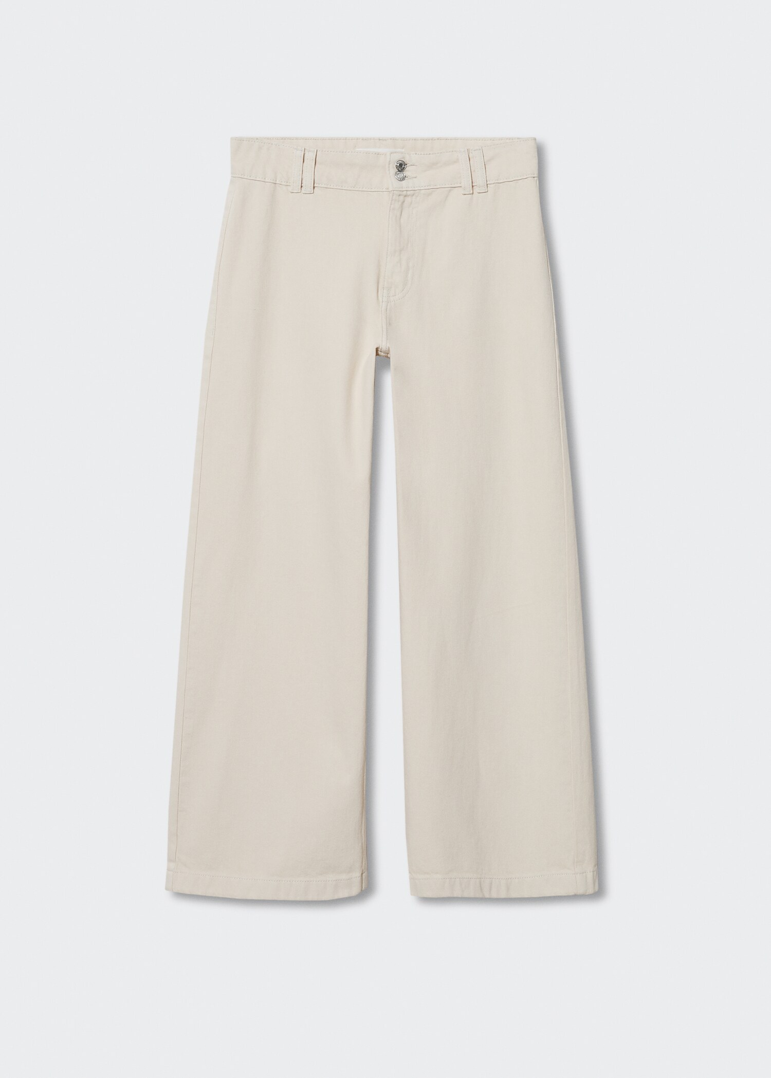 Dżinsy culotte ze średnim stanem - Artykuł bez modela/modelki