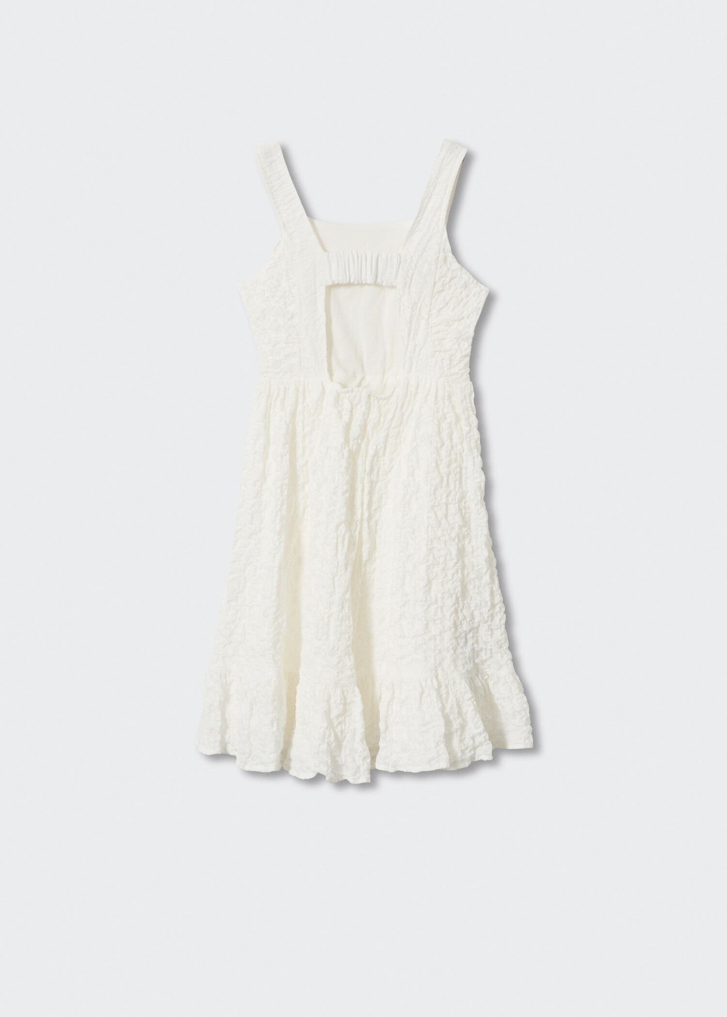 Kleid mit rückseitigem Zierausschnitt - Rückseite des Artikels