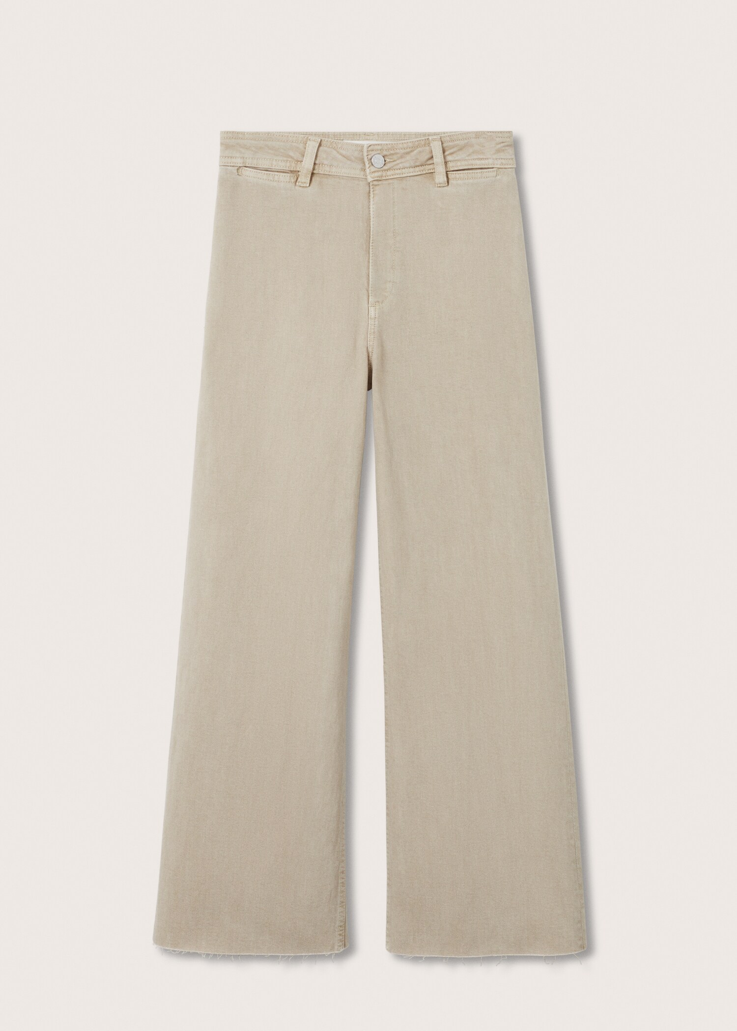 Jupe-culotte jean taille haute - Article sans modèle