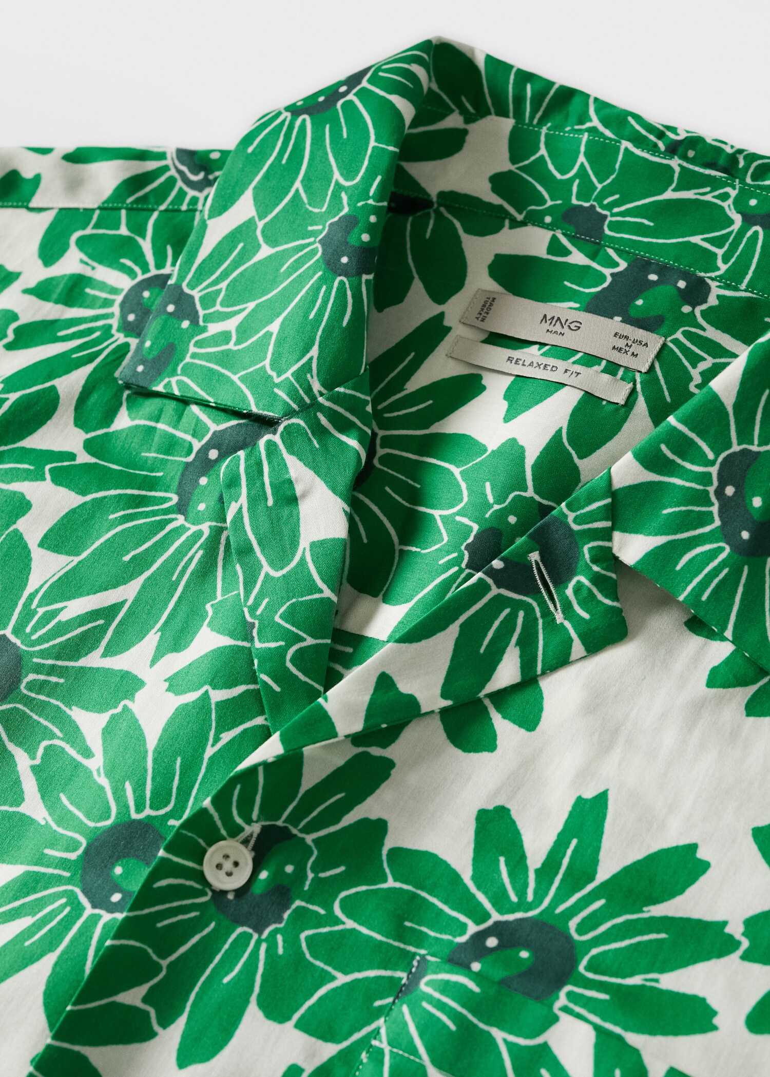 Cotton flower shirt - Details of the article 7