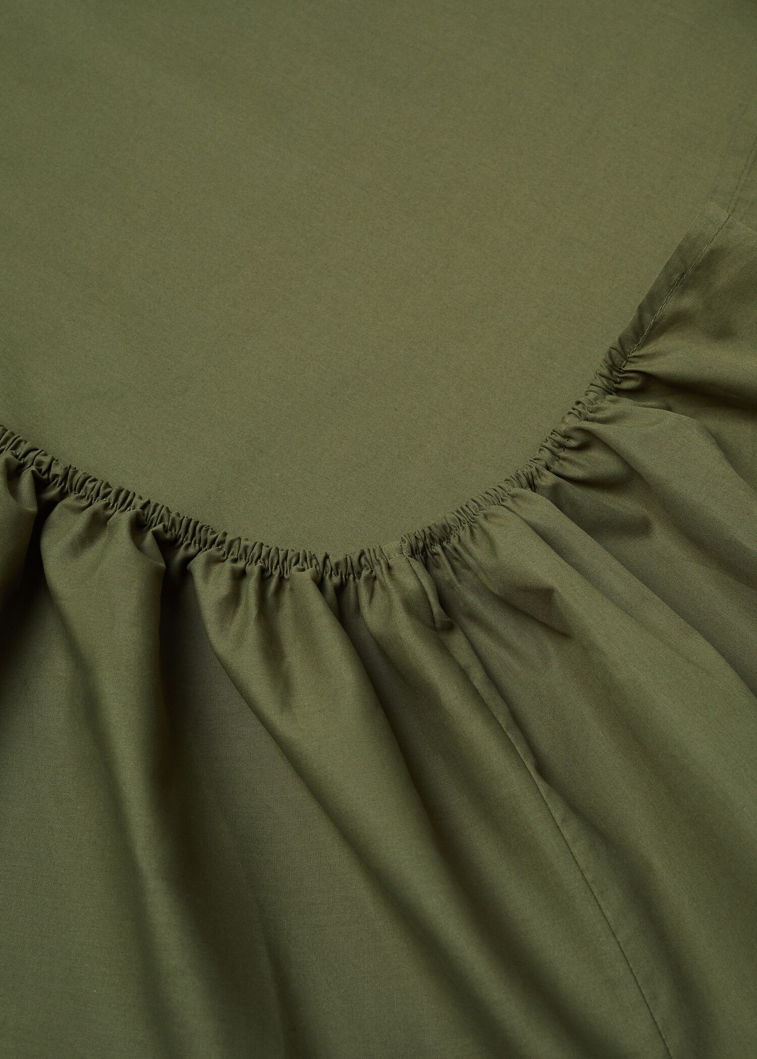 Spannbettbezug aus Perkal-Baumwolle 90 x 200 x 30 cm - Detail des Artikels 3