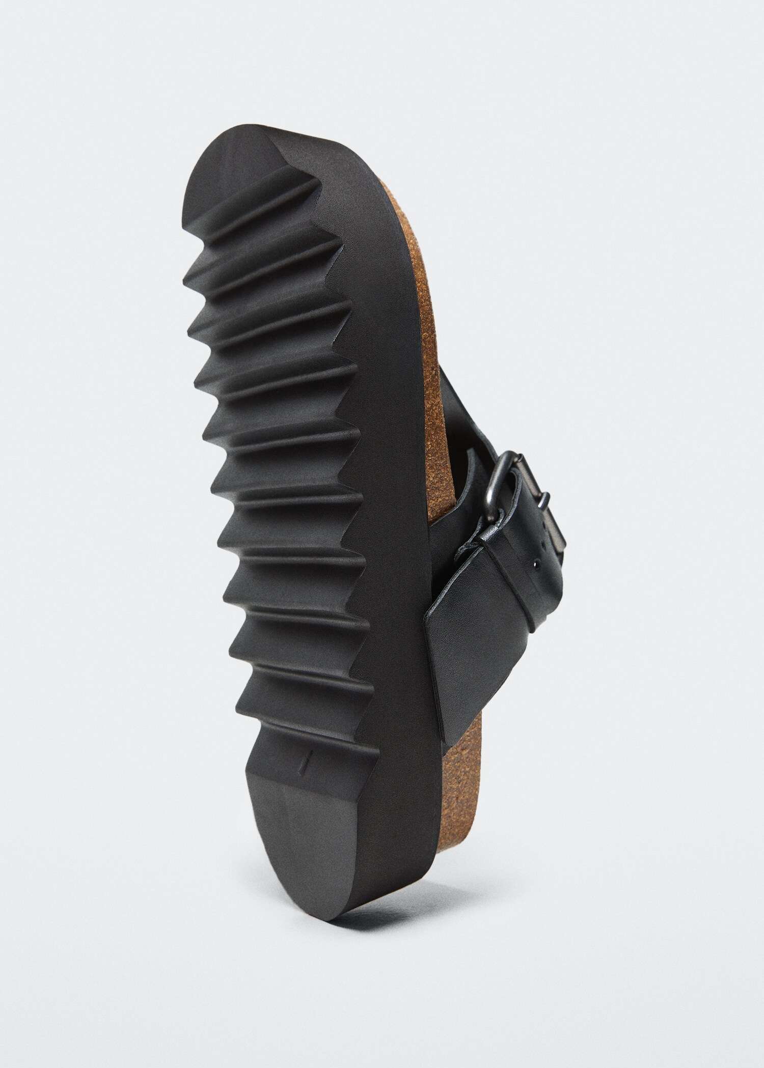 Platform leather sandals - Details of the article 3