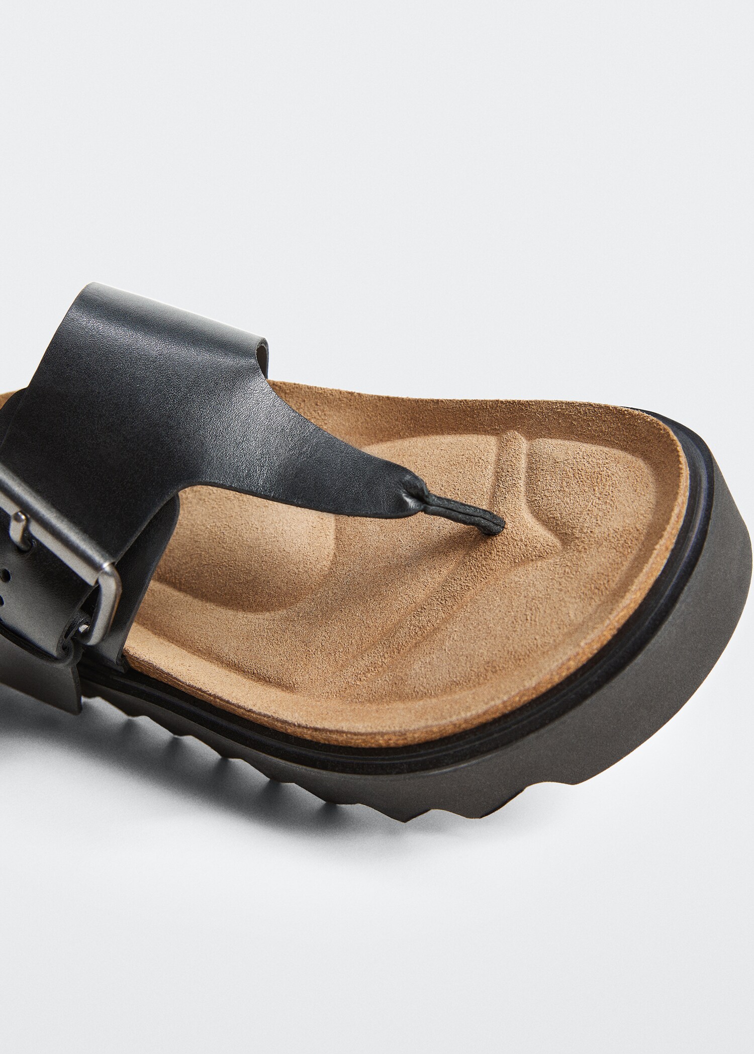 Platform leather sandals - Details of the article 4