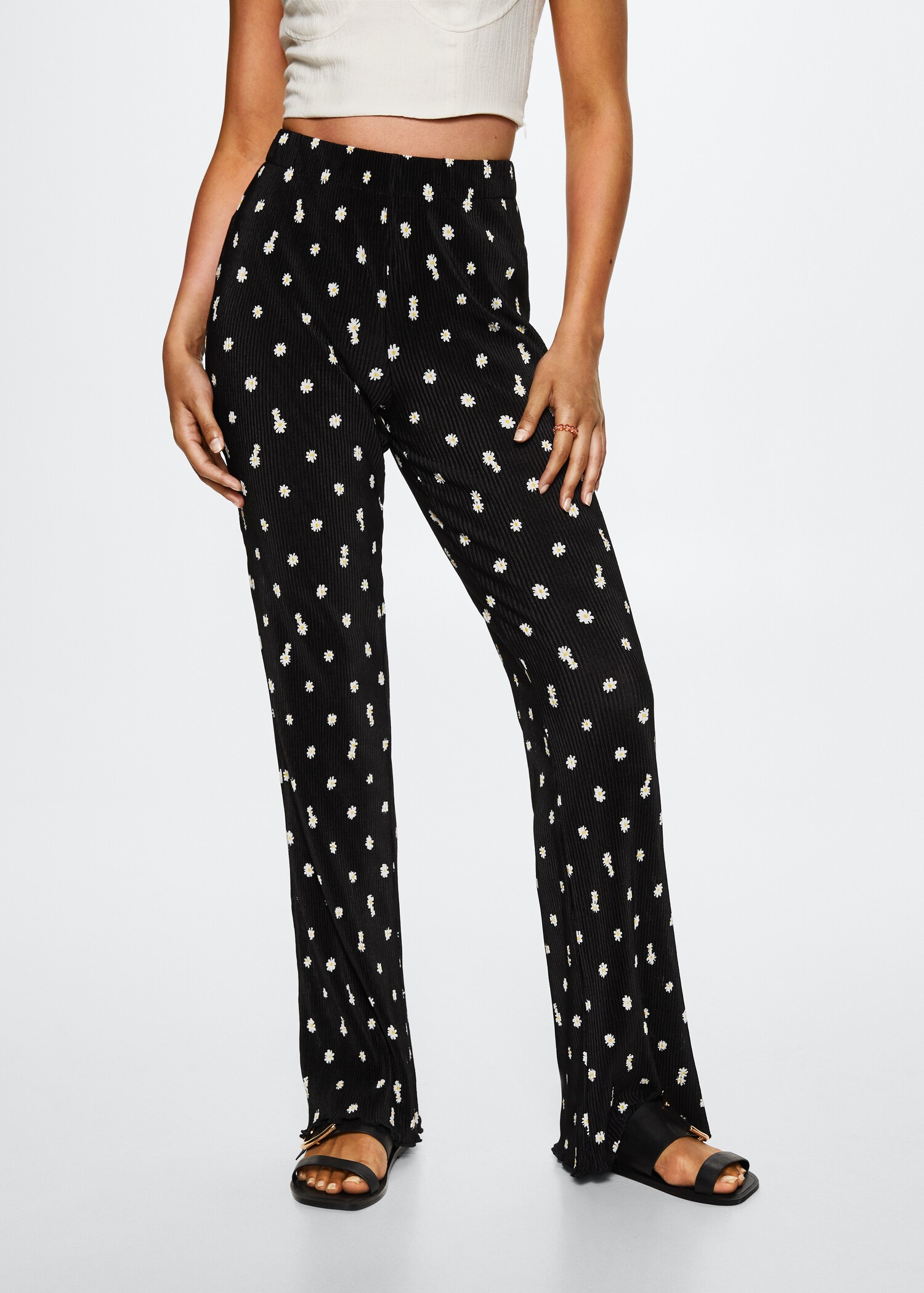 Pantalon plissé - Plan moyen