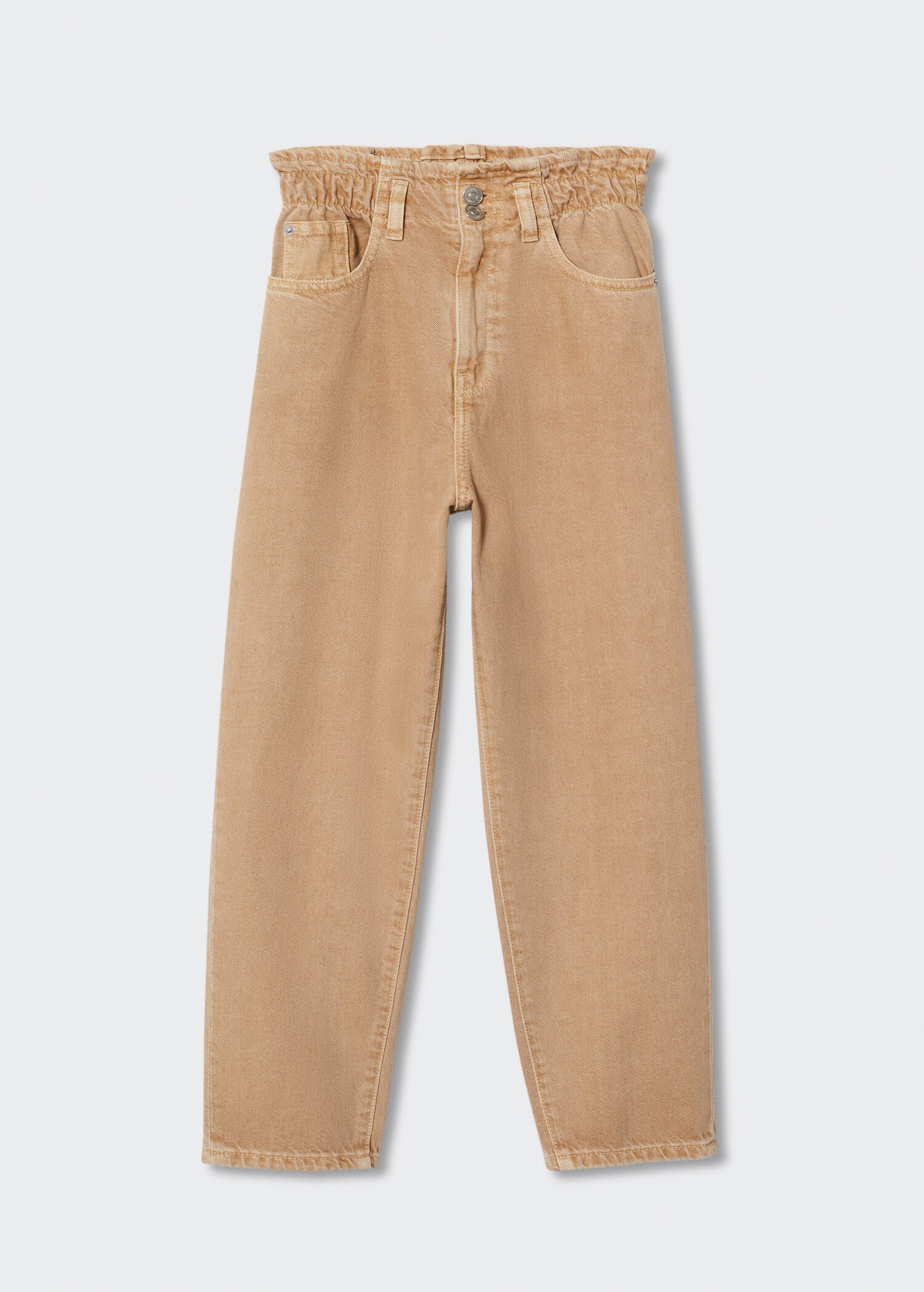 Cropped paperbag jeans - Article without model