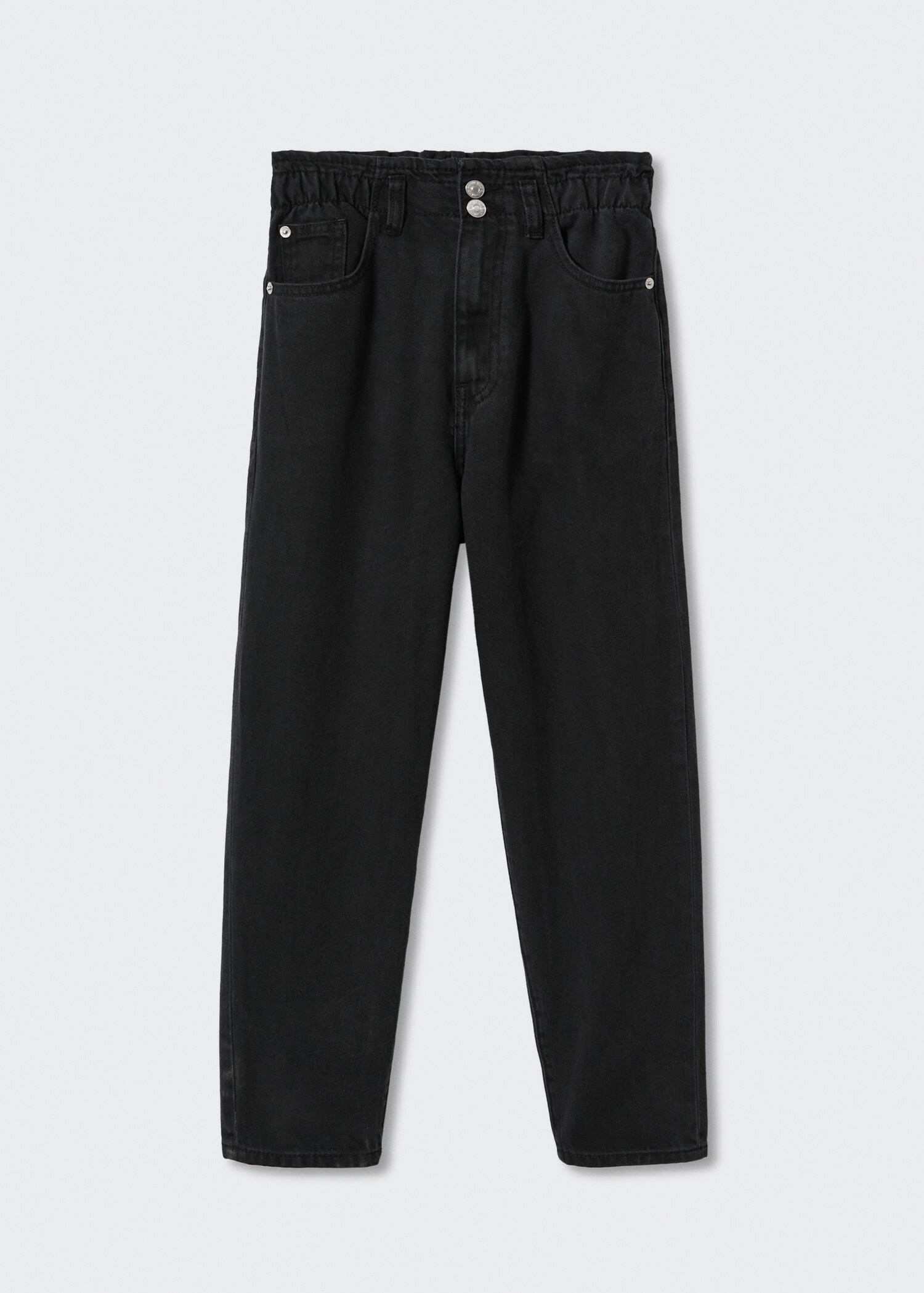 Cropped paperbag jeans - Article without model