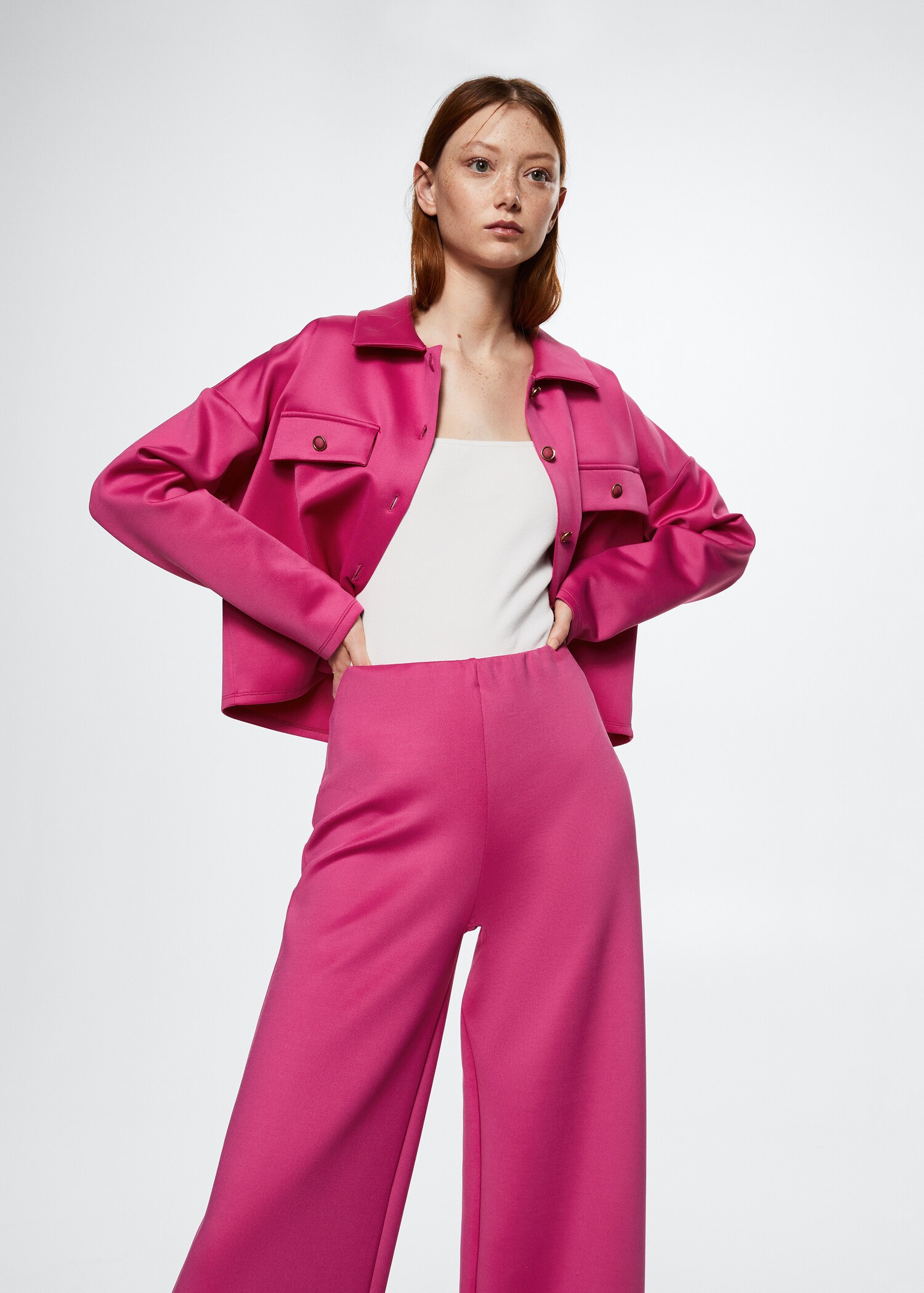 Slit hem trousers - Details of the article 1