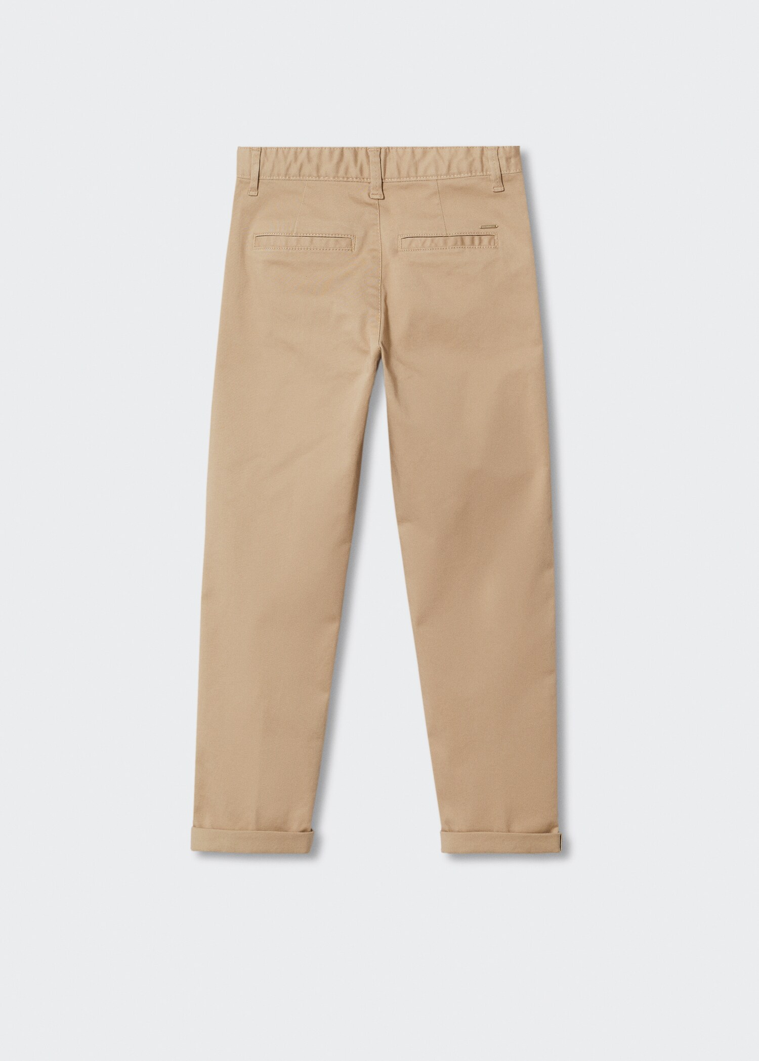Pantalón chino algodón  - Reverso del artículo
