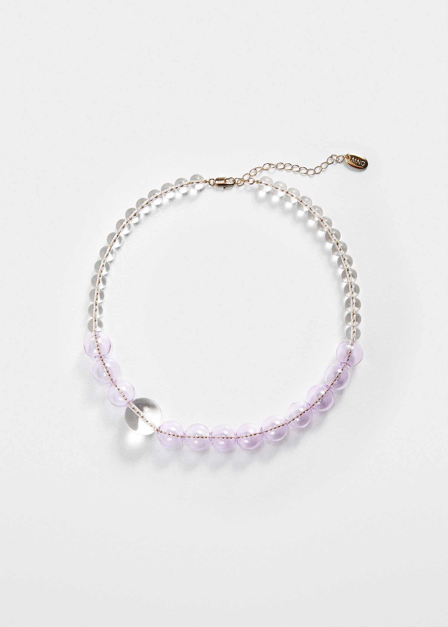 Collier perles de verre - Article sans modèle