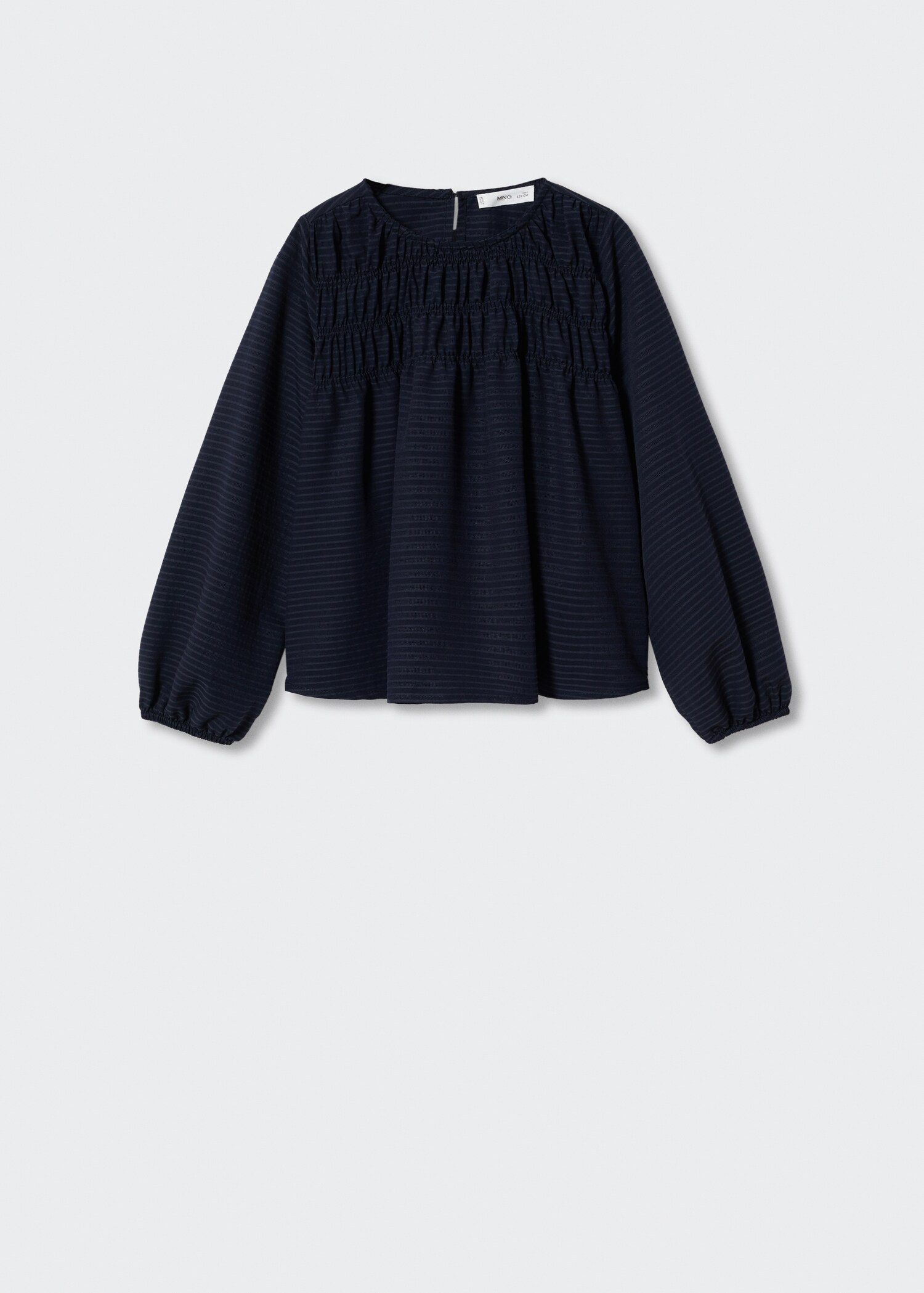 Ruched striped blouse - Article without model