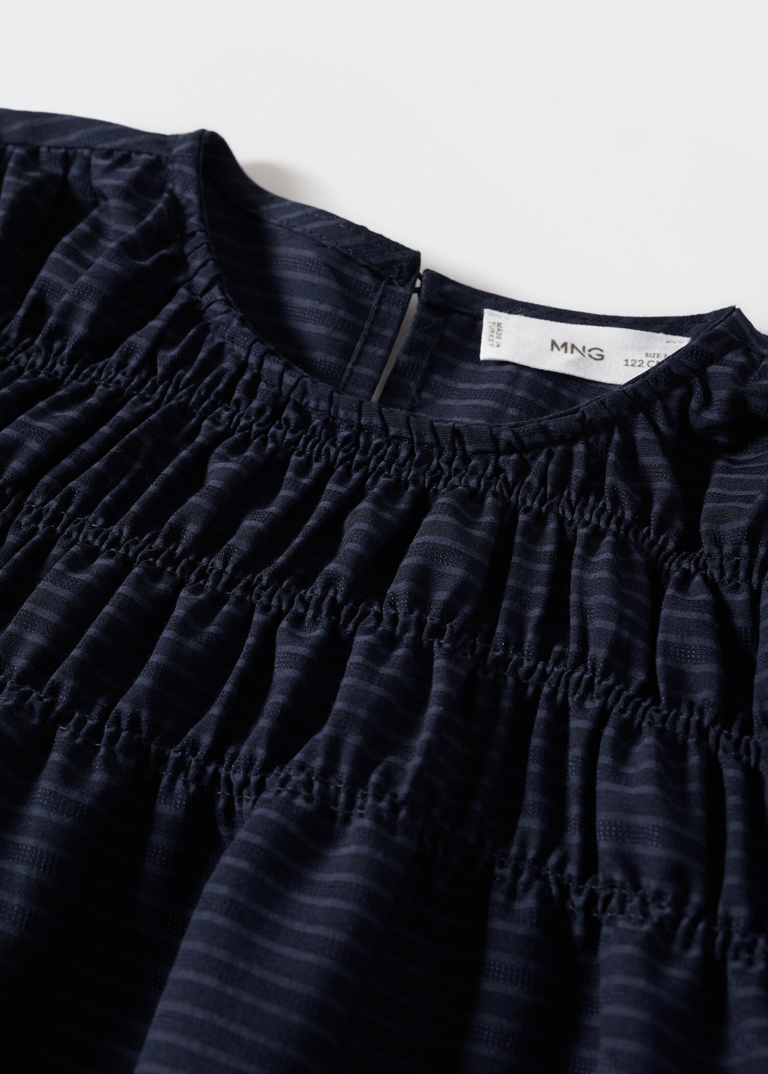 Ruched striped blouse - Details of the article 8