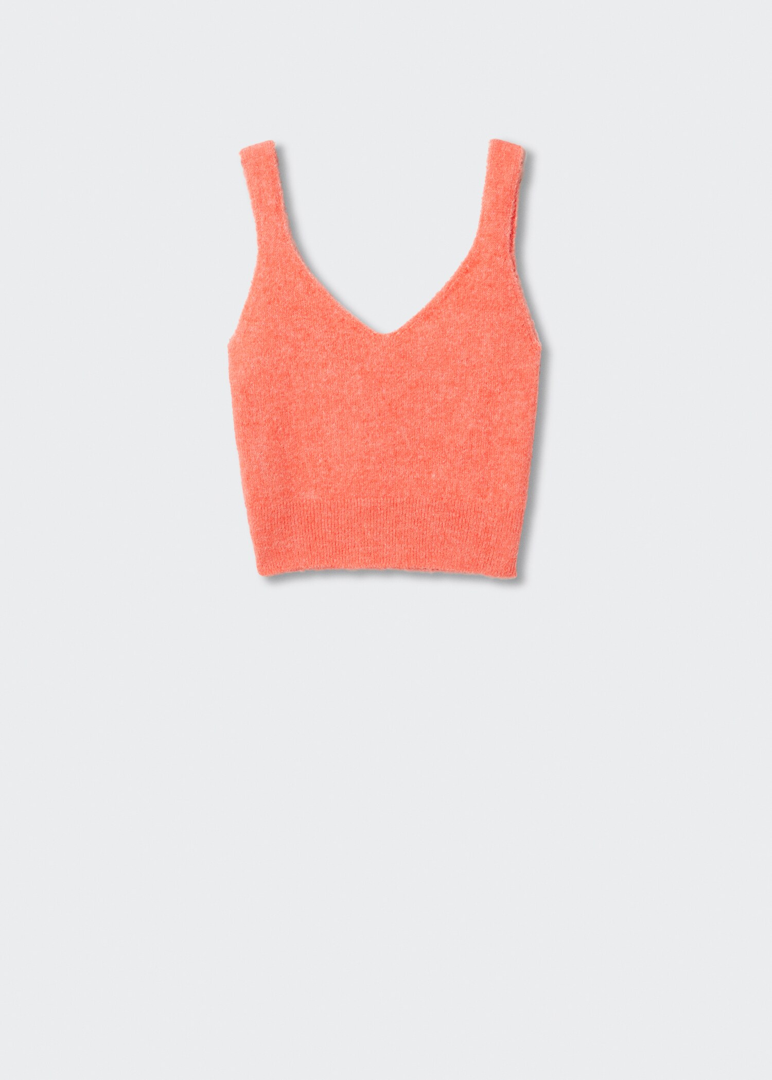 Knitted cropped top - Article without model