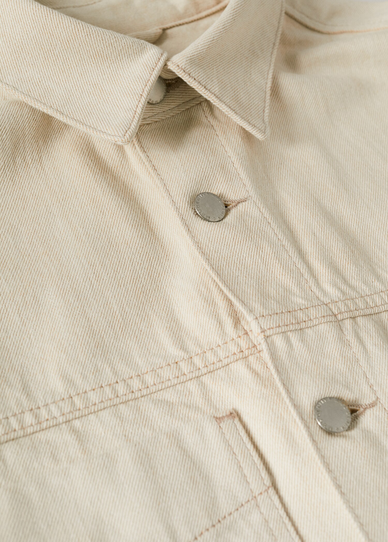 Pocket denim overshirt - Details of the article 8