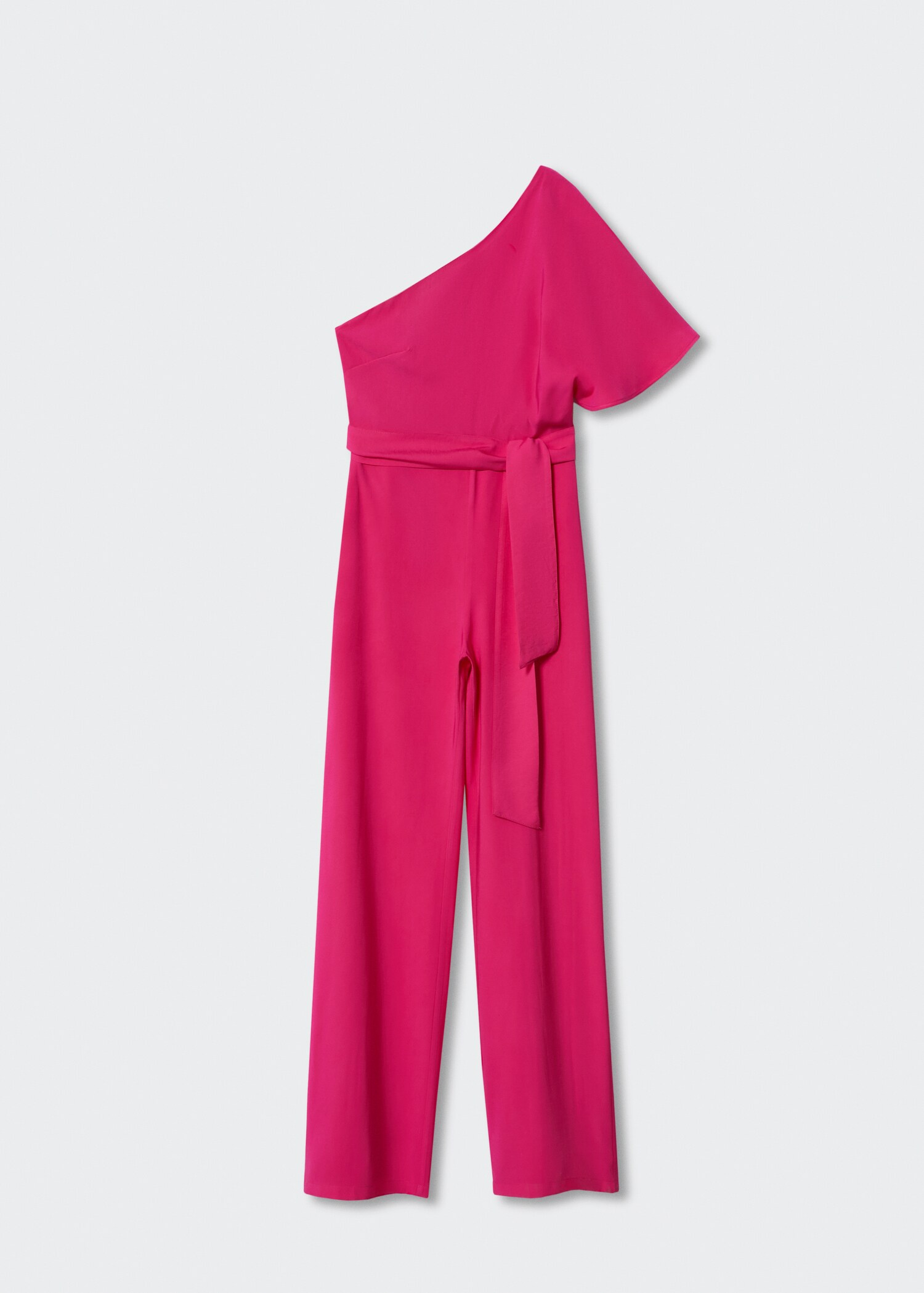 Asymmetric long jumpsuit - Article without model