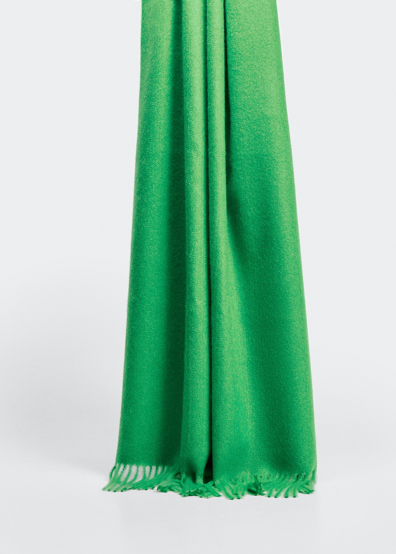 Fringed edge scarf - Medium plane