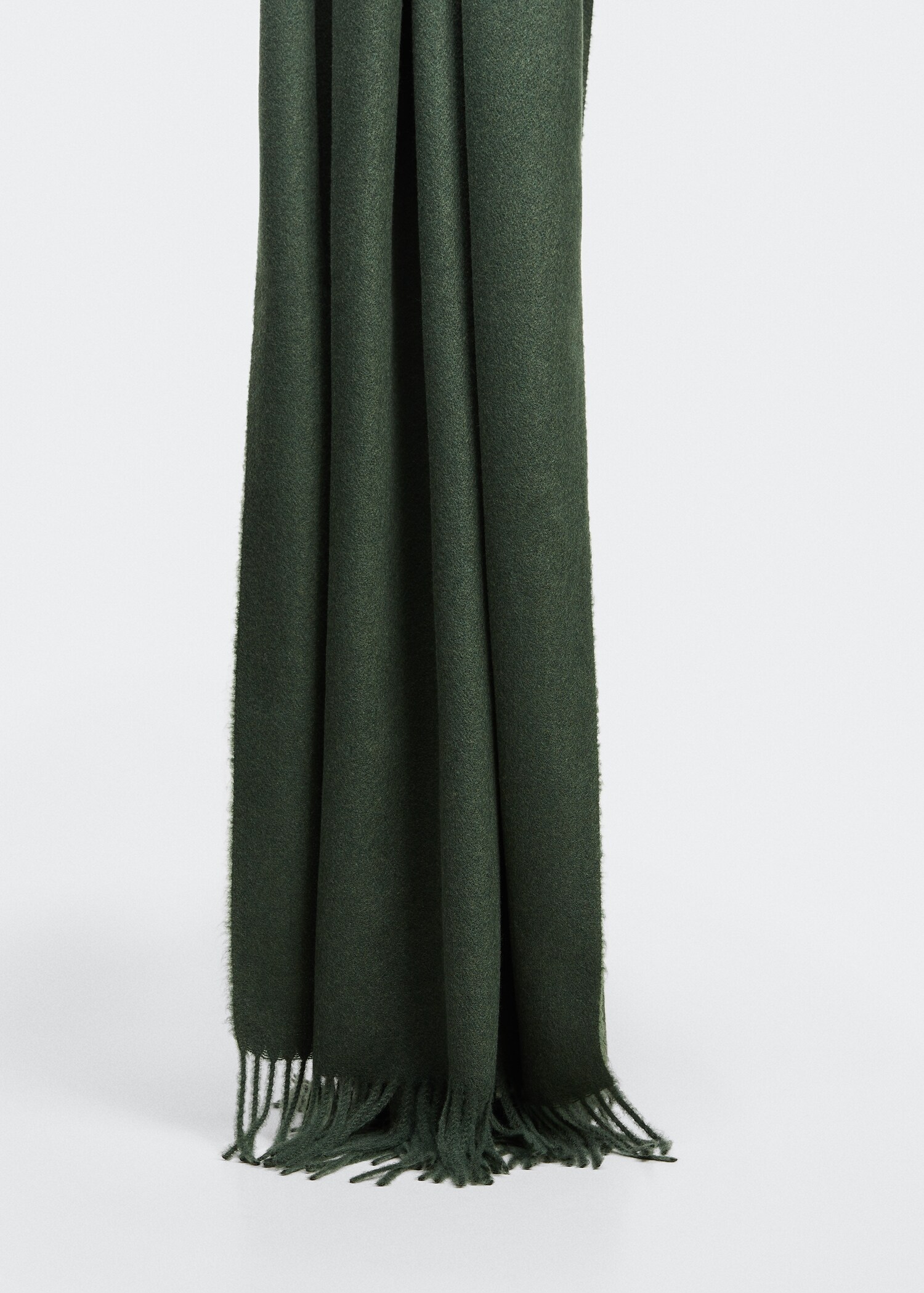 Fringed edge scarf - Medium plane