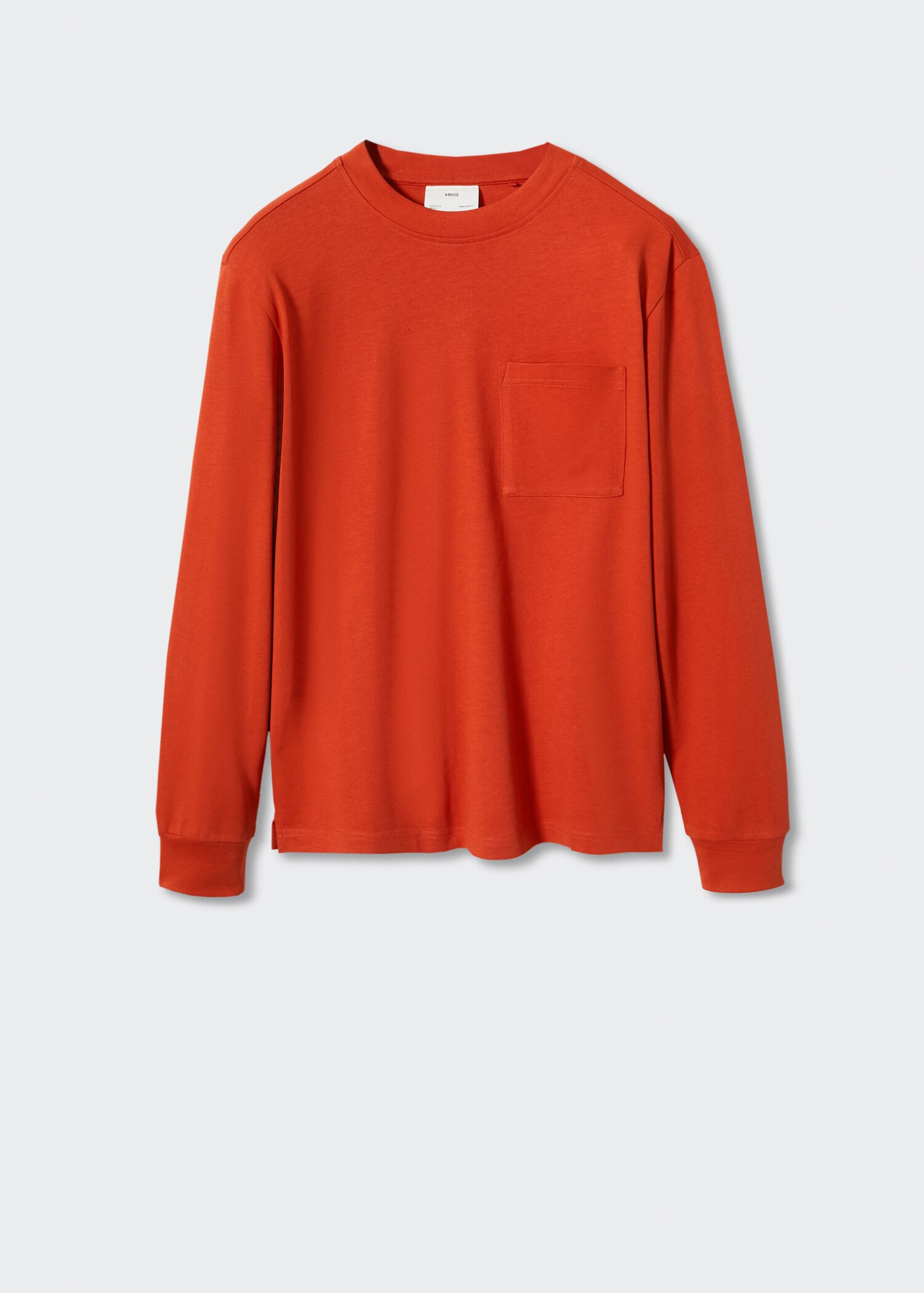 Long sleeve cotton t-shirt - Article without model