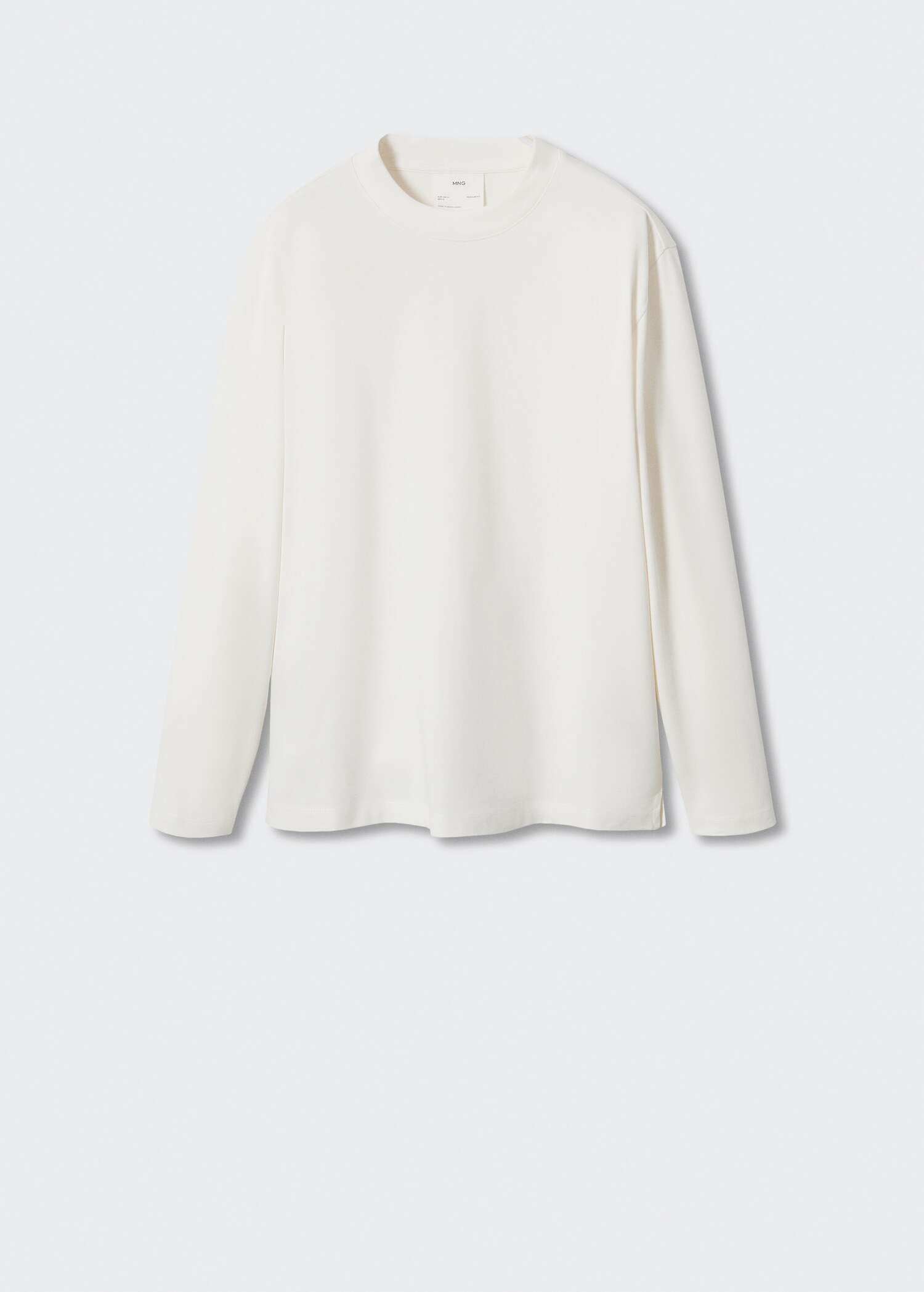 Long sleeve cotton t-shirt - Article without model
