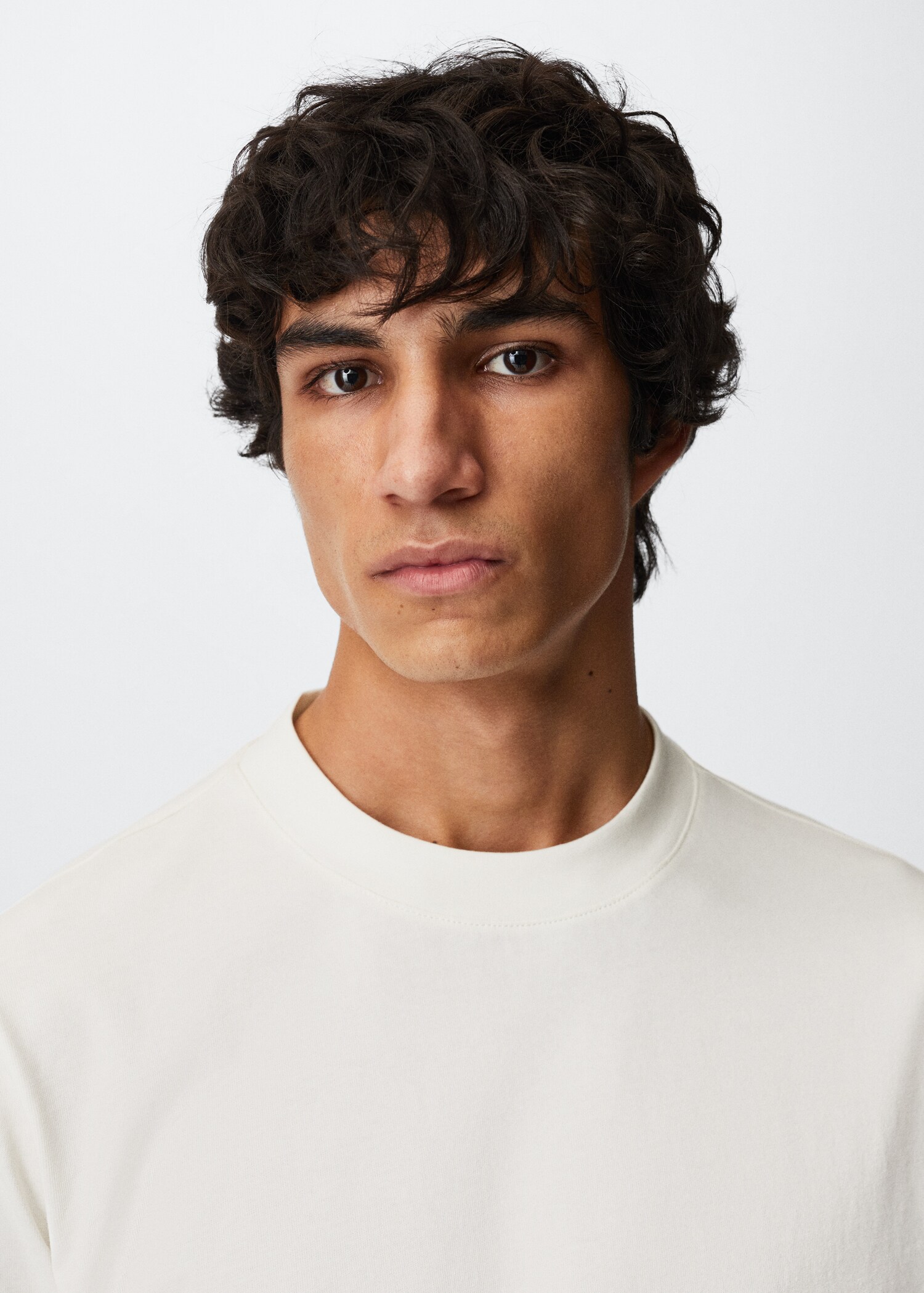 Long sleeve cotton t-shirt - Details of the article 1