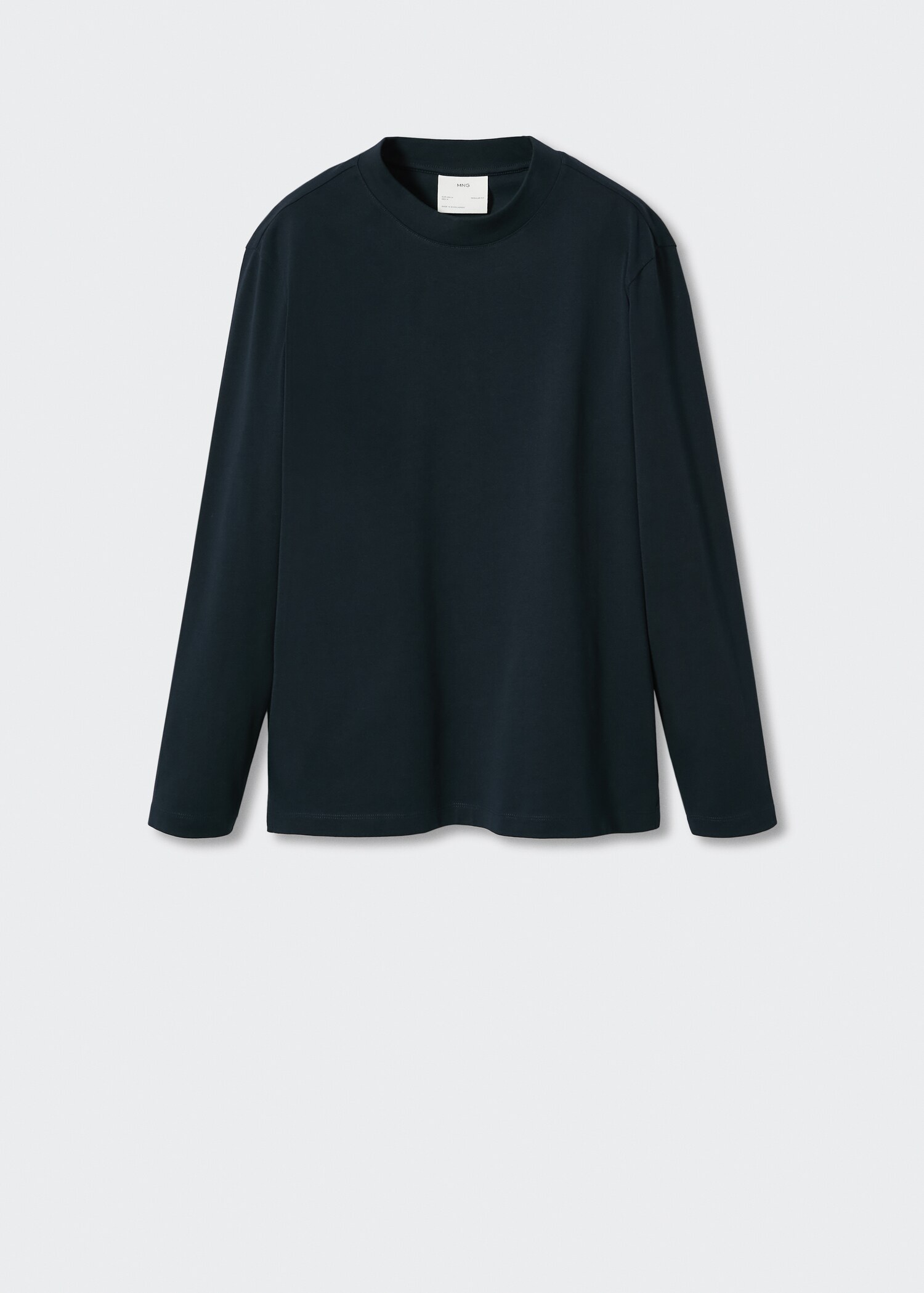 Long sleeve cotton t-shirt - Article without model