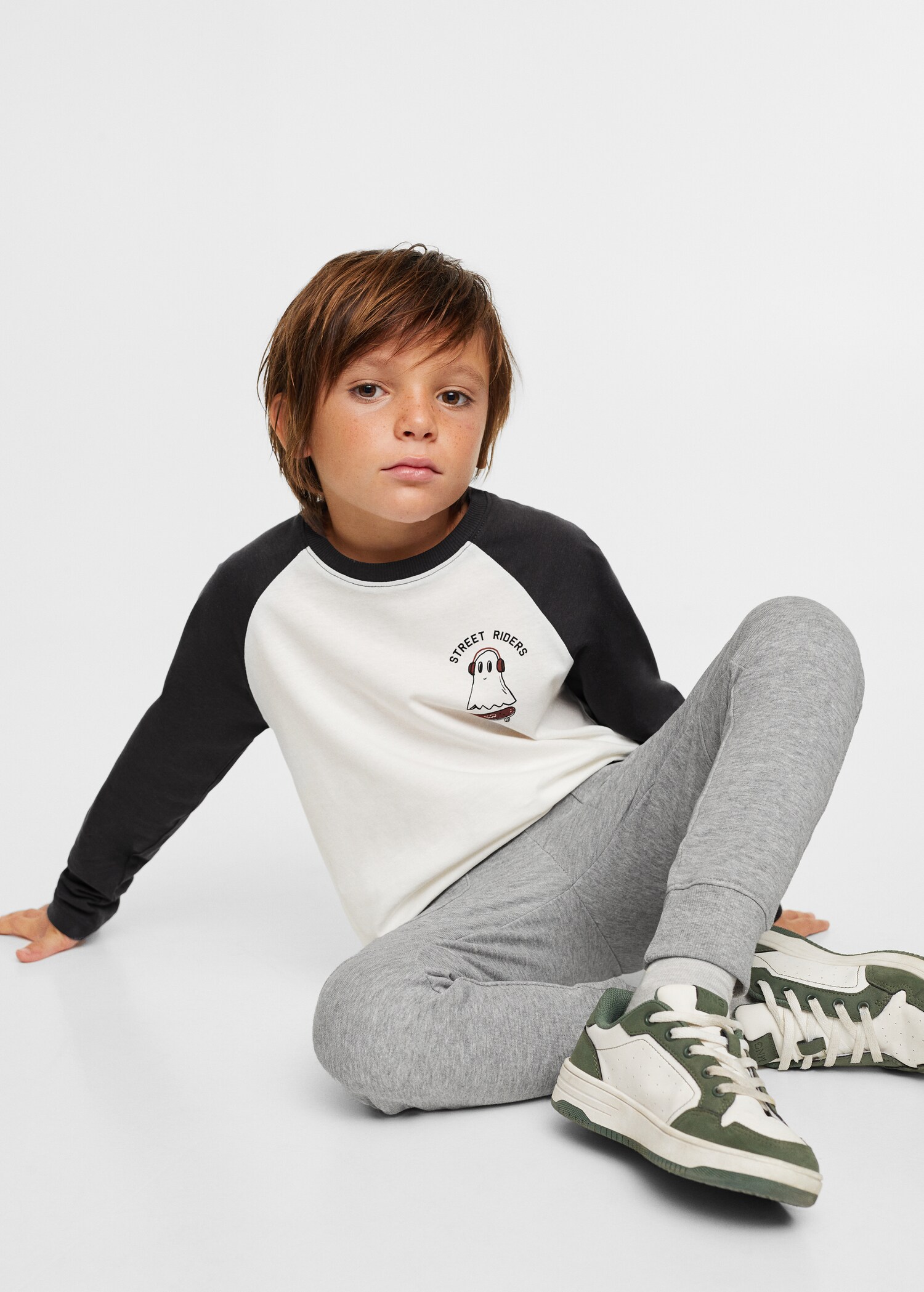 Printed long sleeve t-shirt - Details of the article 2