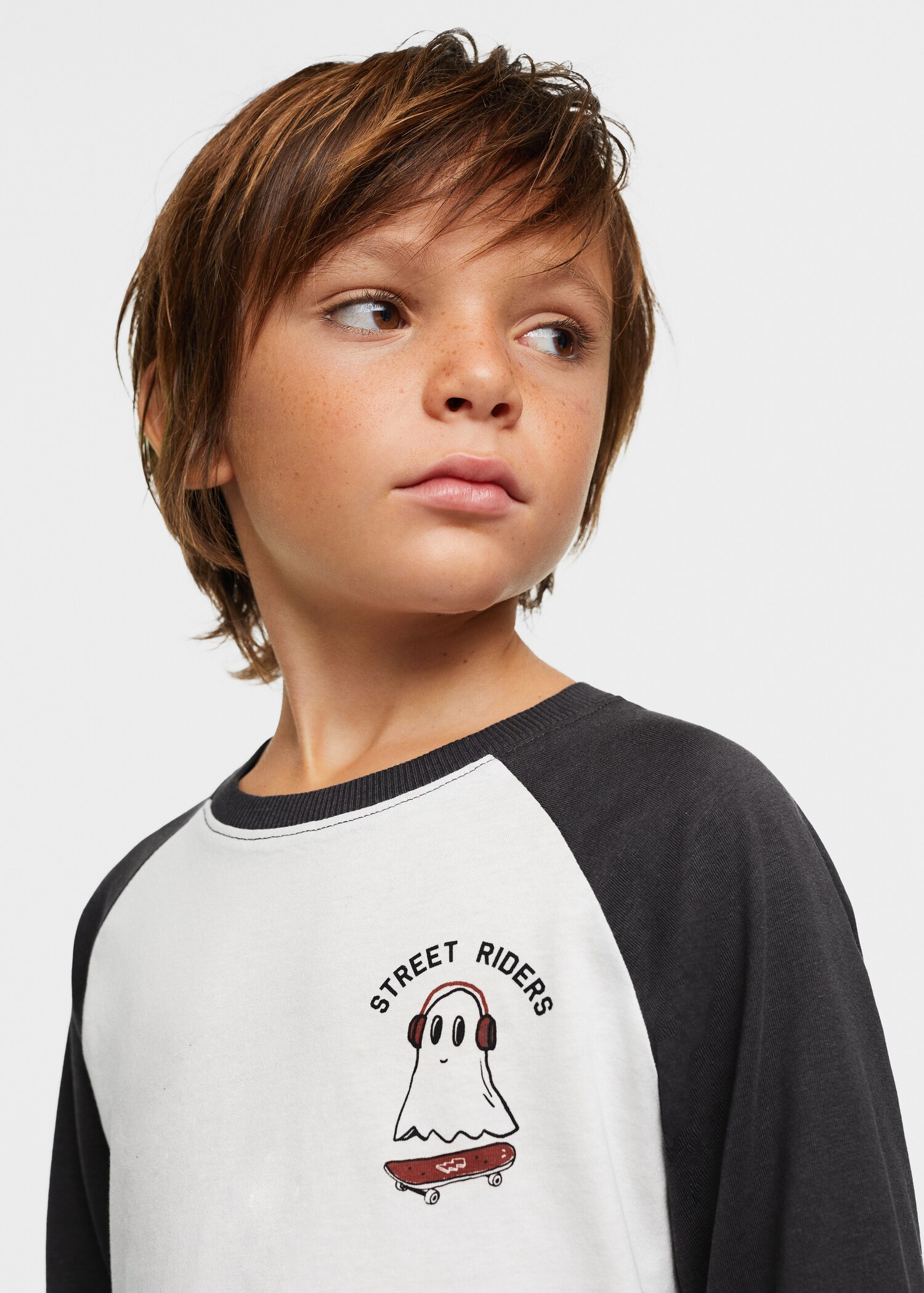 Printed long sleeve t-shirt - Details of the article 4
