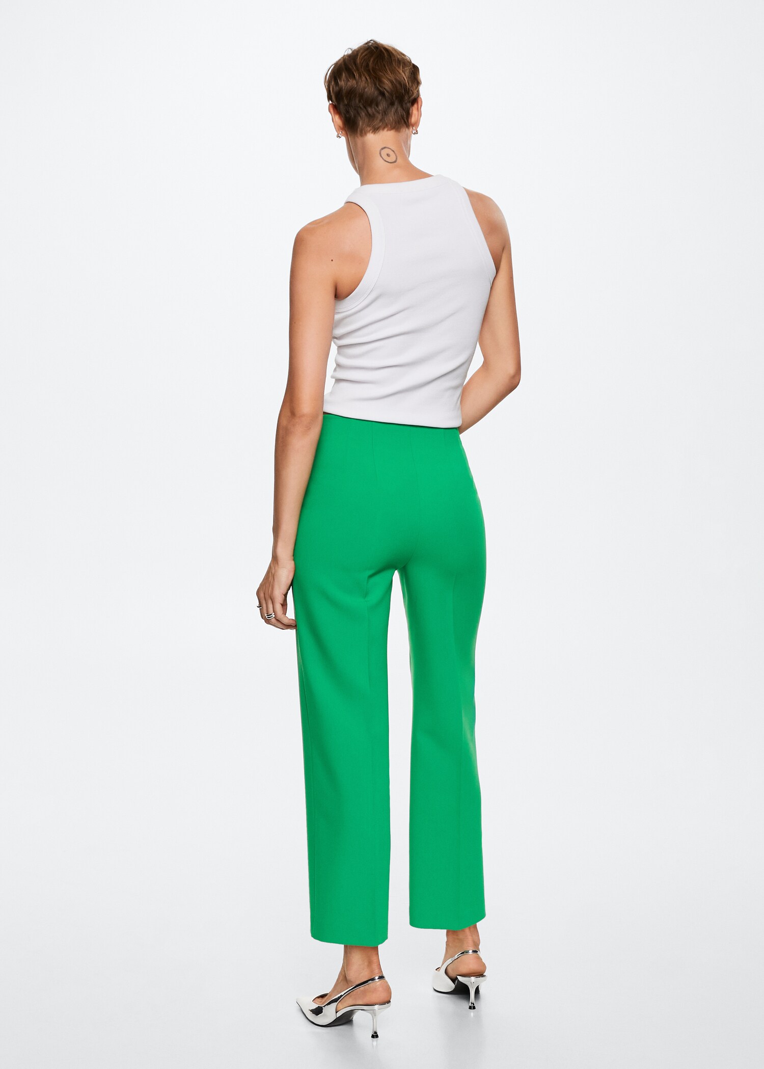 Culottes suit trousers - Reverse of the article