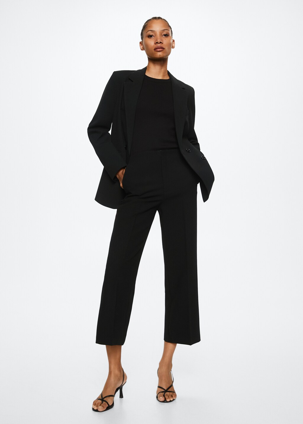 Culottes suit trousers