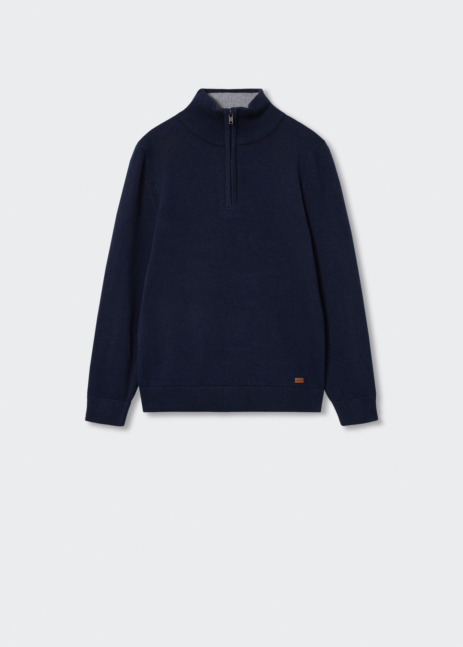 Pull-over col fermeture Éclair - Article sans modèle