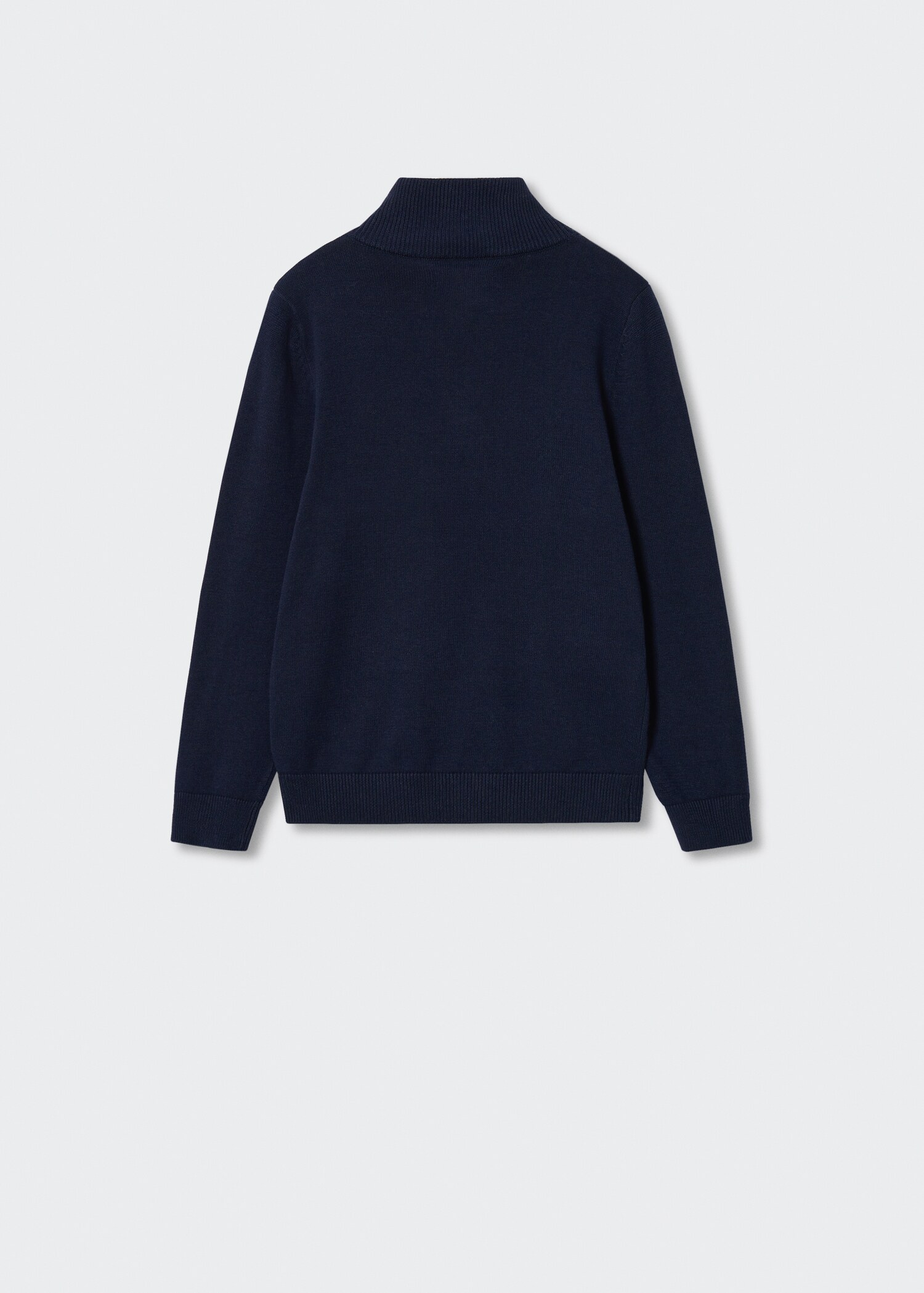 Pull-over col fermeture Éclair - Verso de l’article