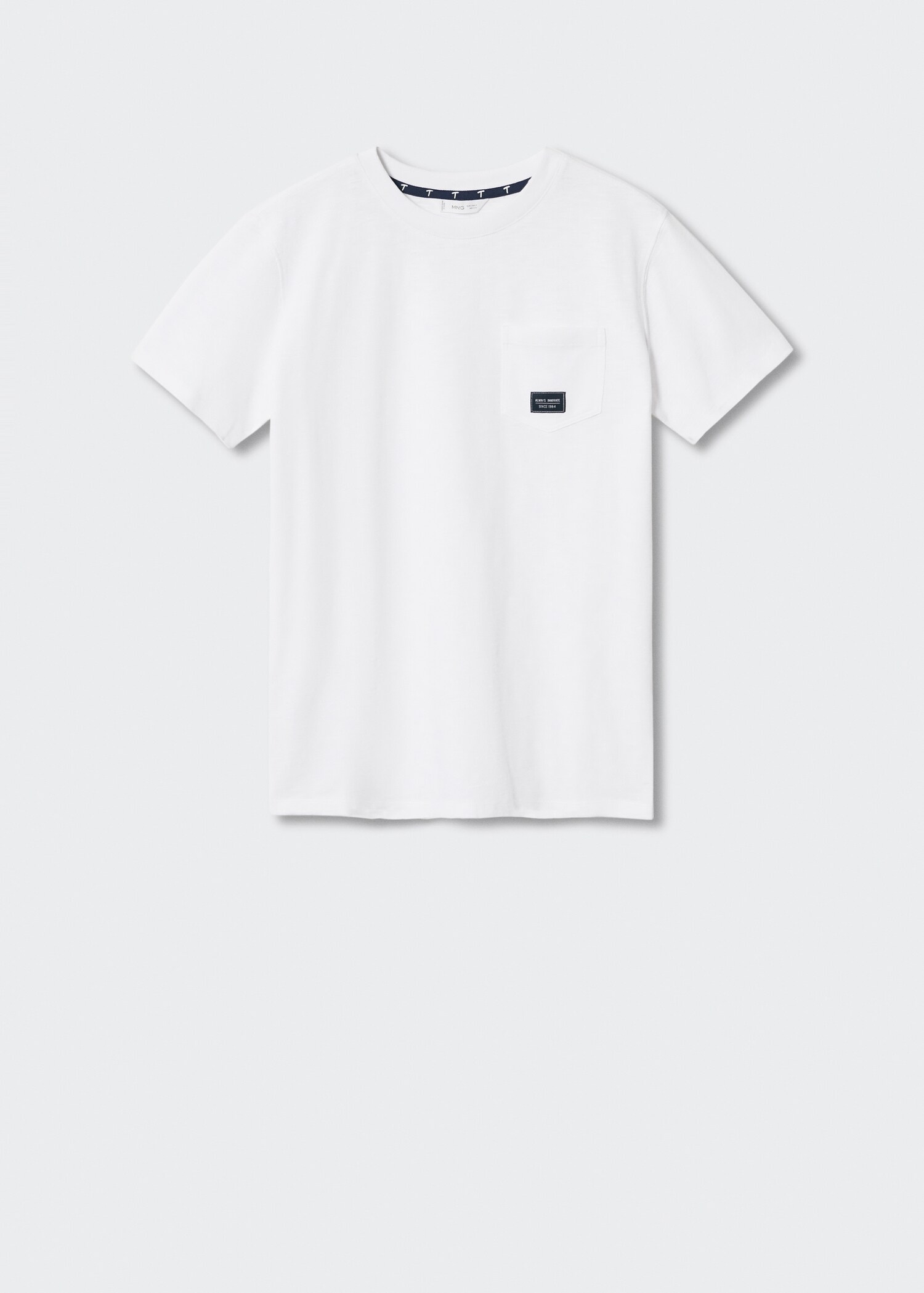 Pocket cotton T-shirt - Article without model