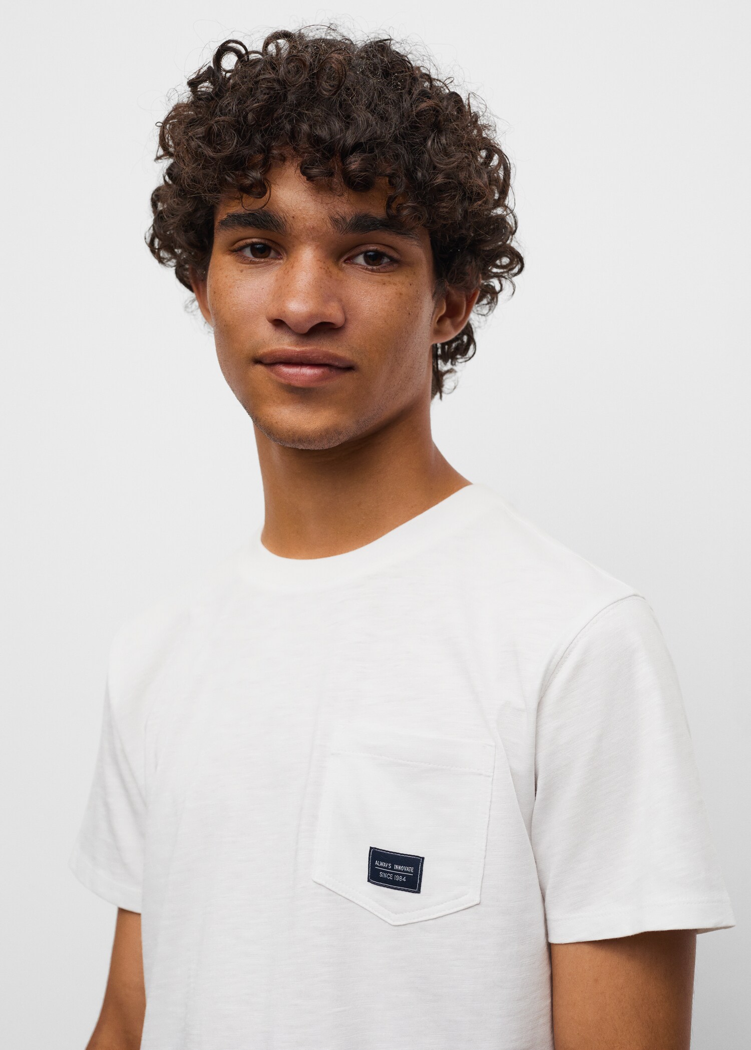Pocket cotton T-shirt - Details of the article 1