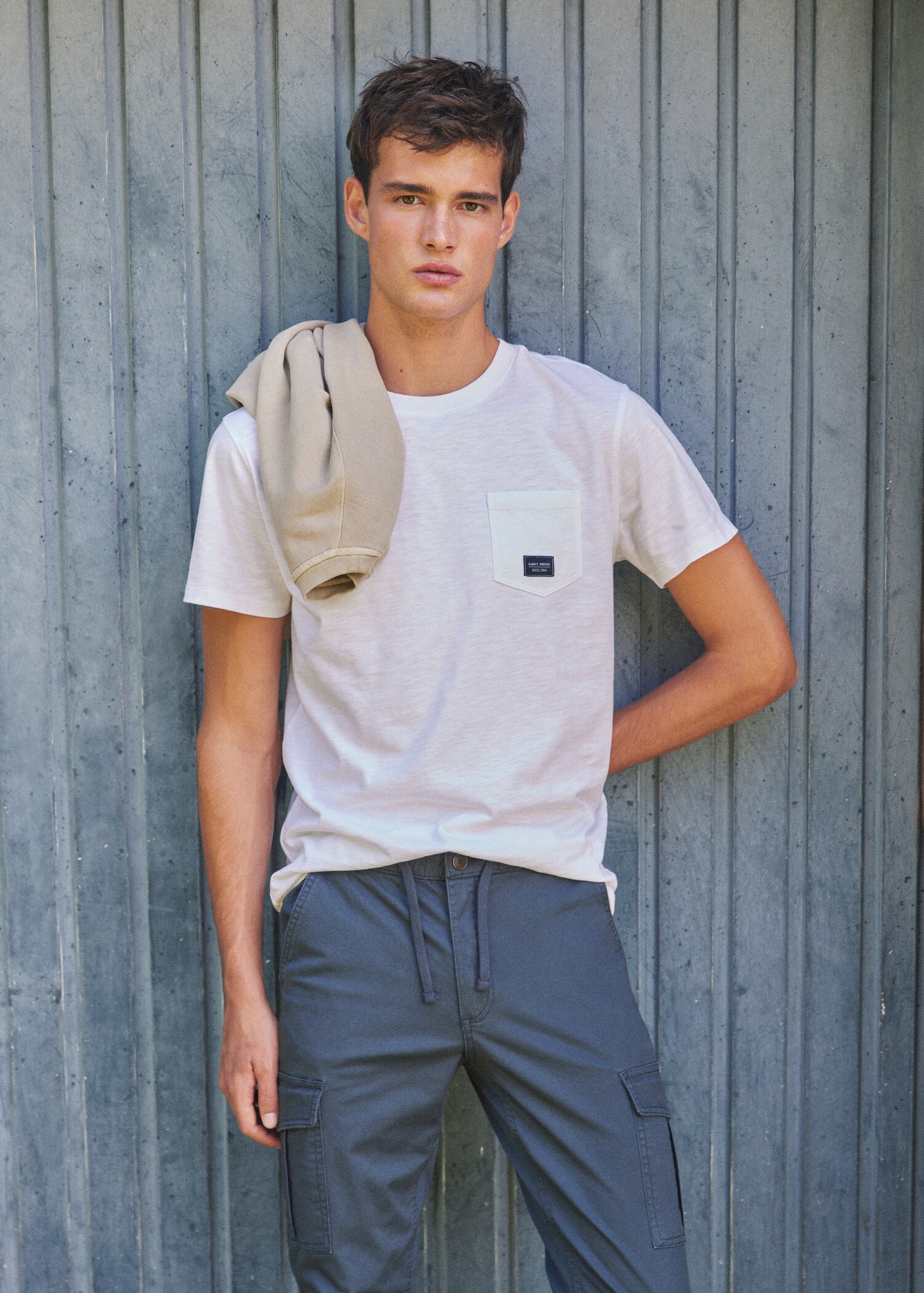 Pocket cotton T-shirt - Details of the article 5