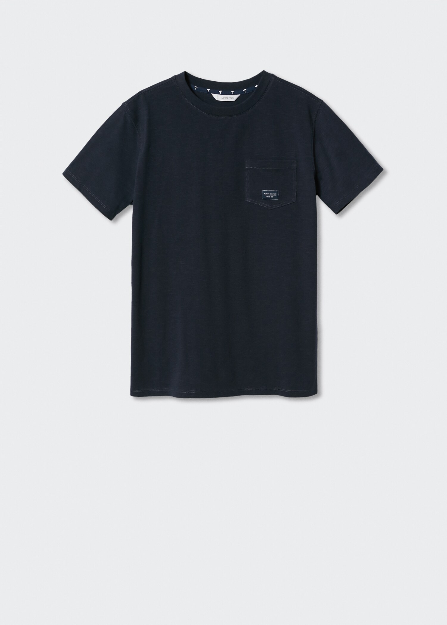 Pocket cotton T-shirt - Article without model