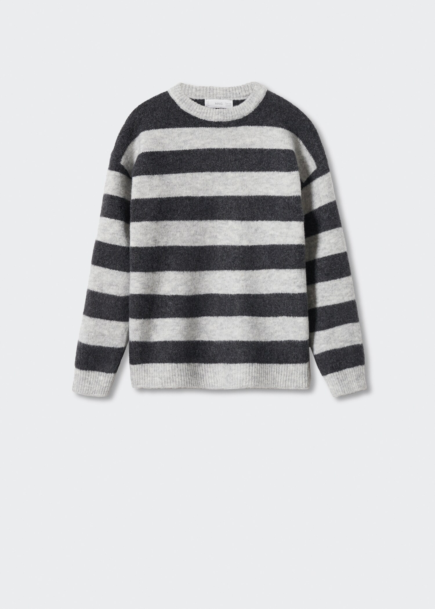 Striped knit sweater - Article without model