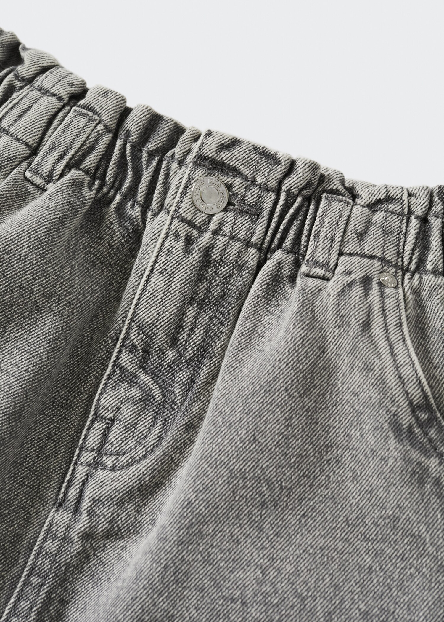 Faldilla denim cintura elàstica - Detall de l'article 8