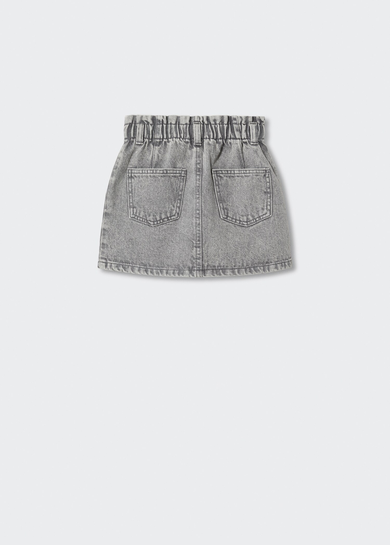 Faldilla denim cintura elàstica - Revers de l'article