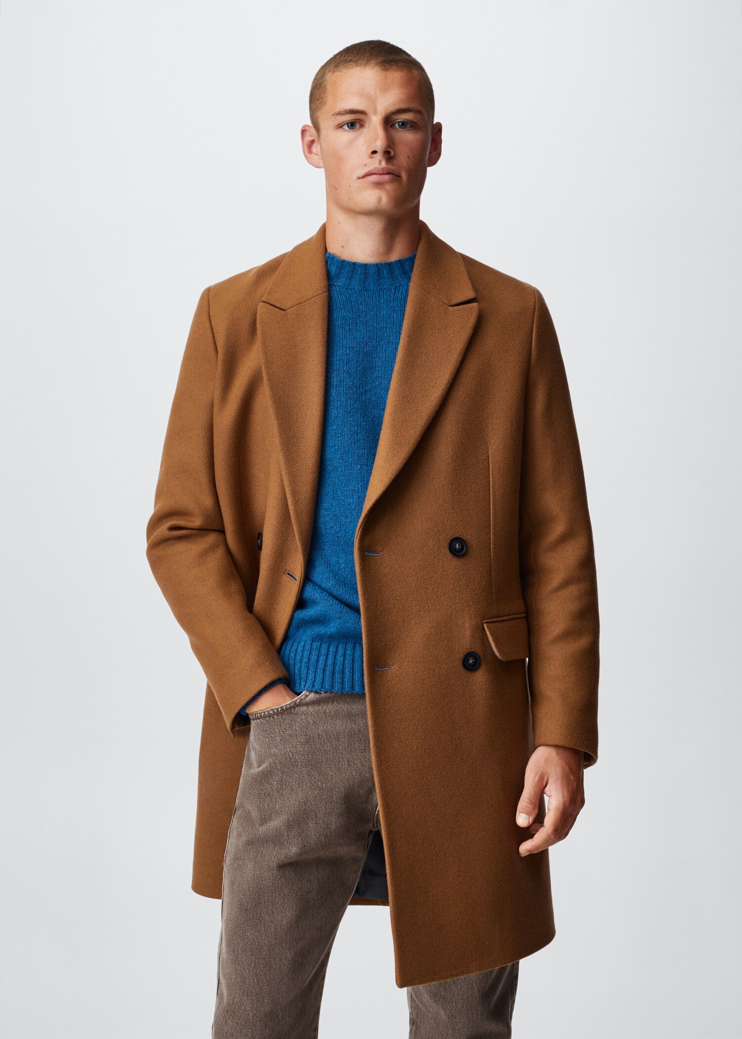 Wool overcoat - Medium plane