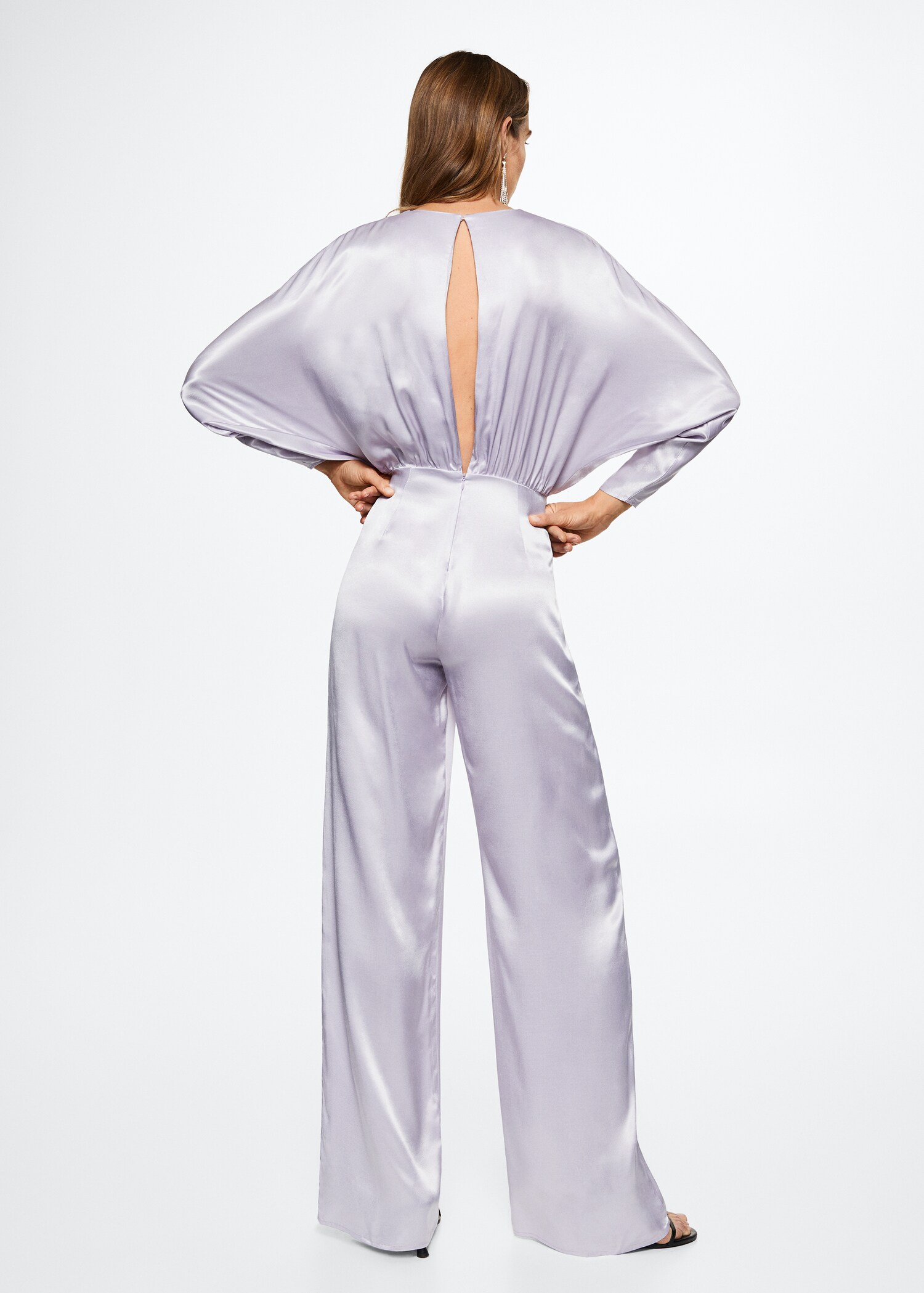 Combi-pantalon satinée - Verso de l’article