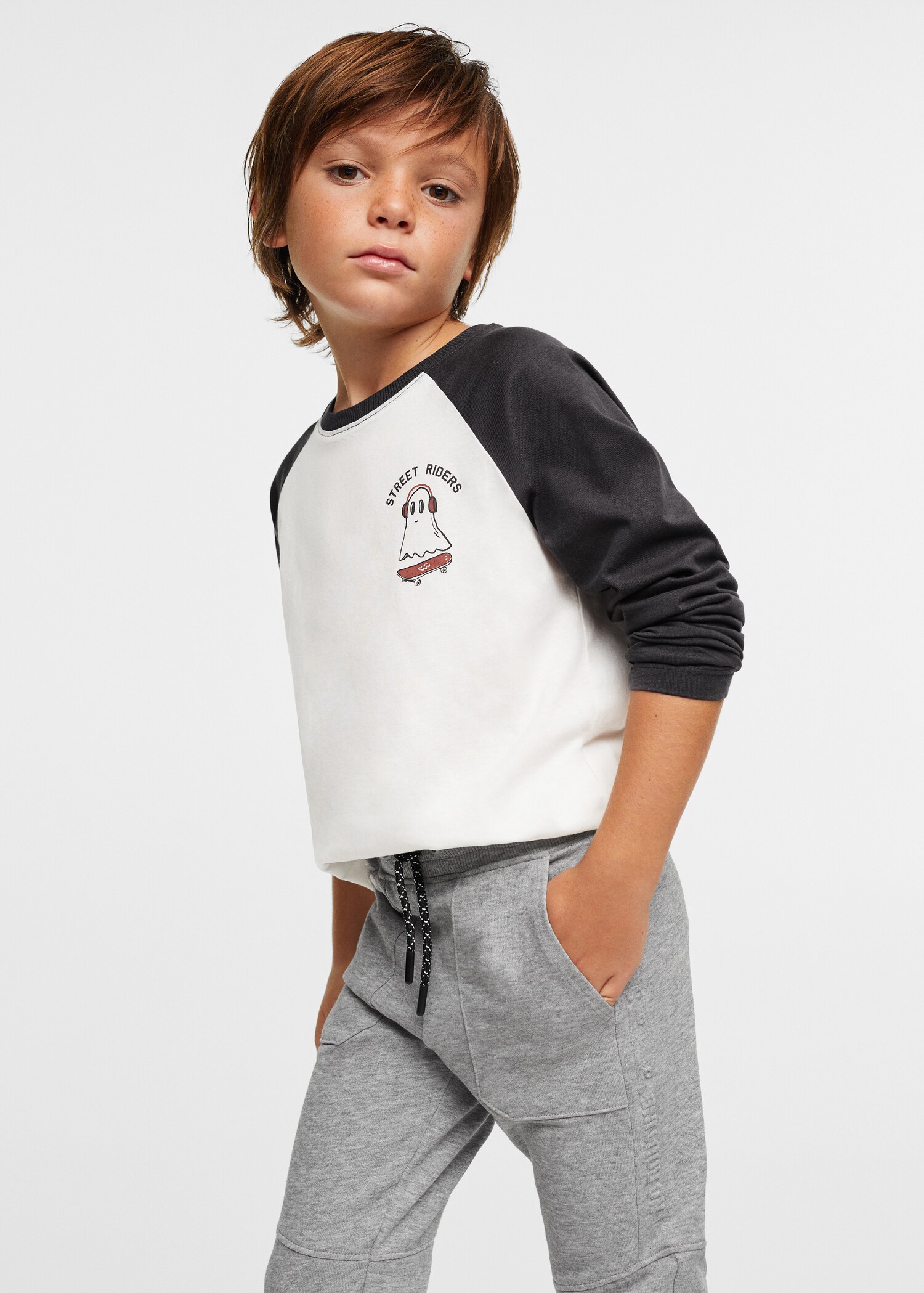 Pantalón jogger algodón - Plano medio
