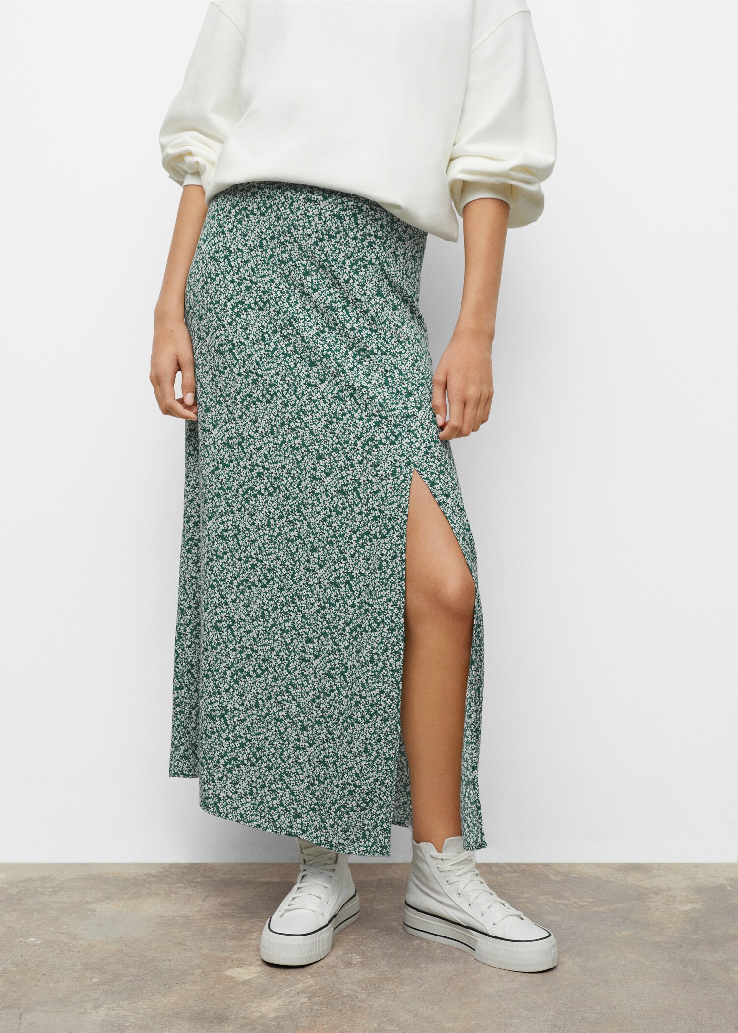 Faldilla midi floral - Detall de l'article 1
