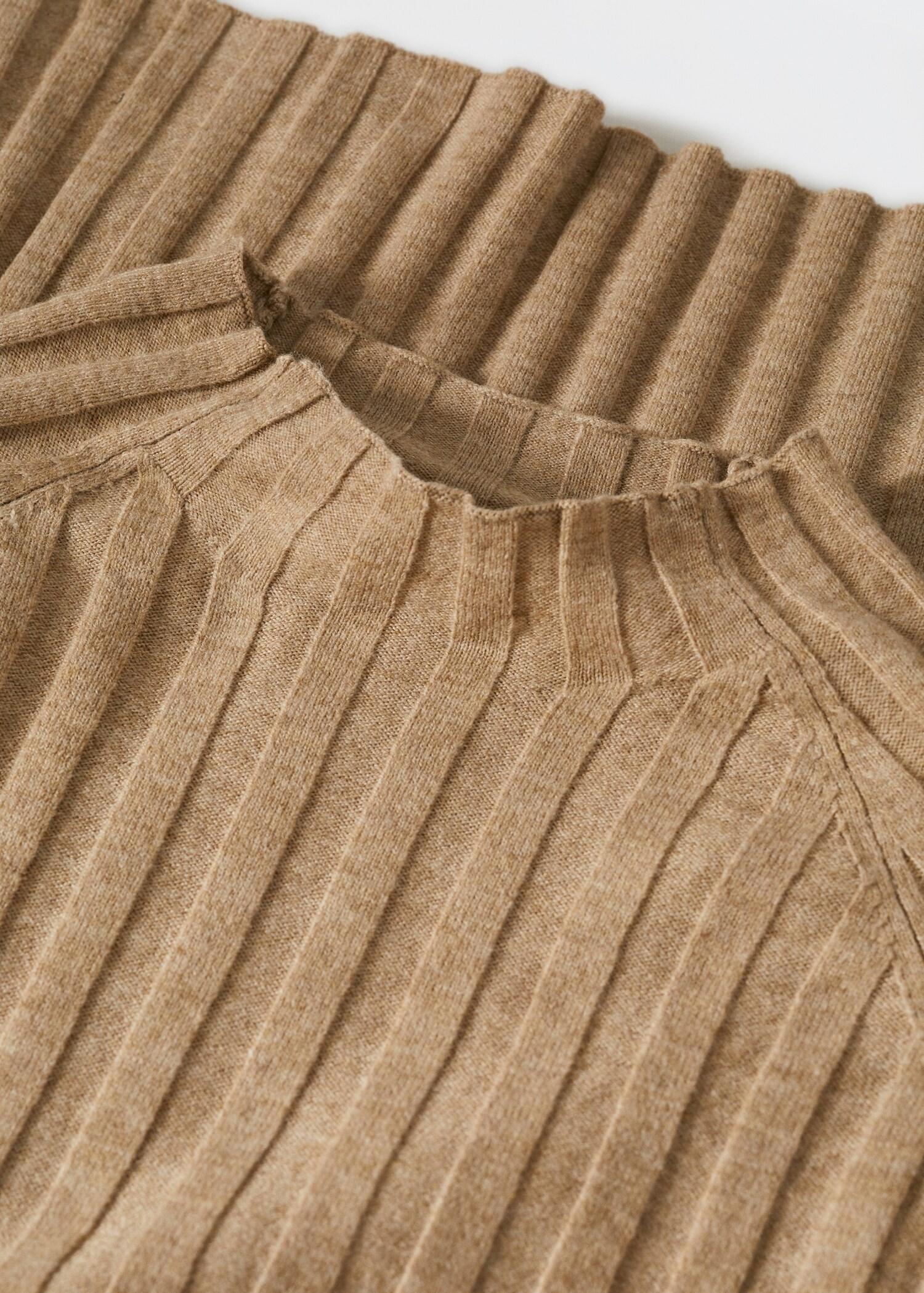 Perkins-neck rib-knit  sweater - Details of the article 8